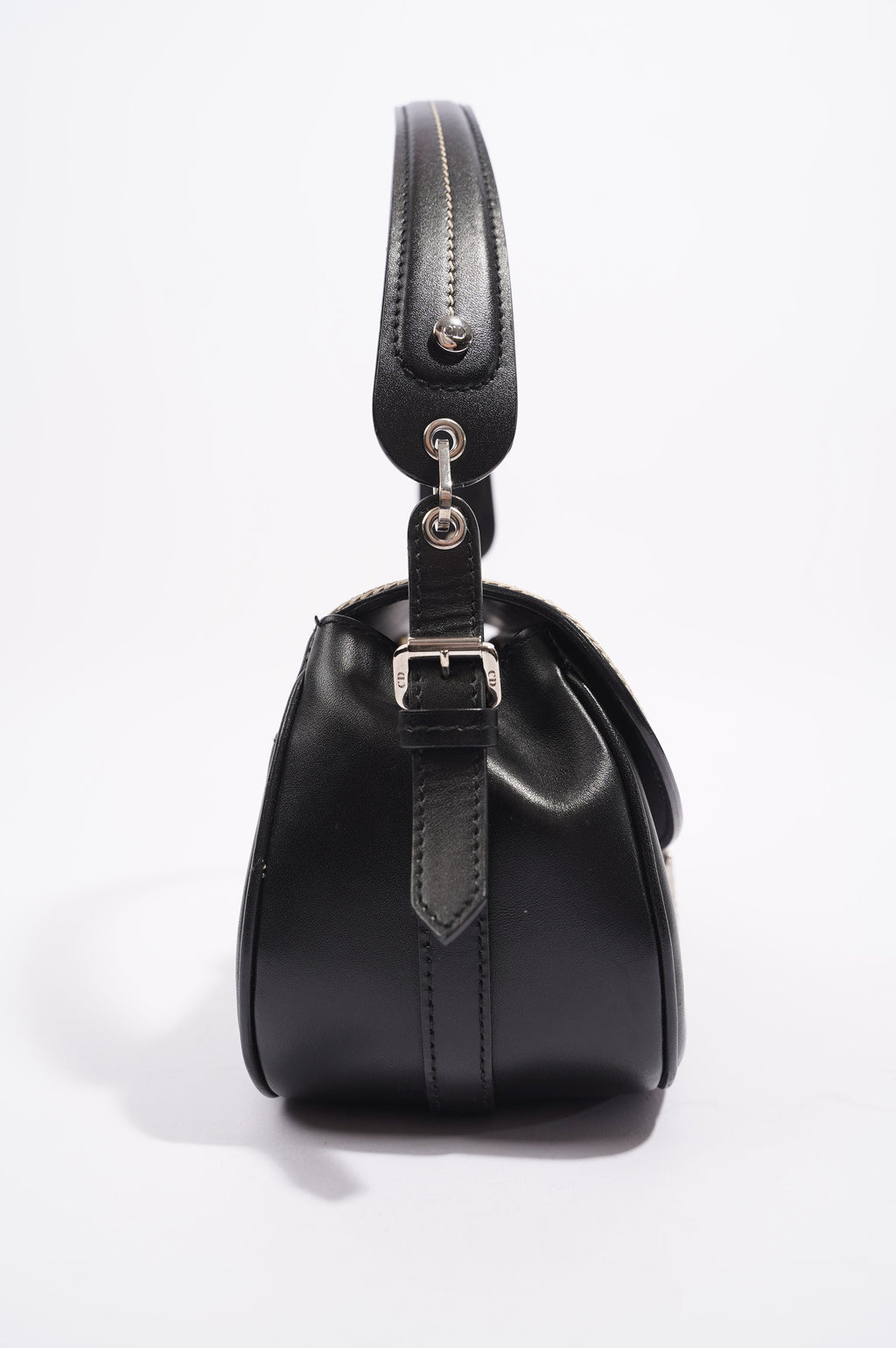Christian Dior Womens Shoulder Bag Black
