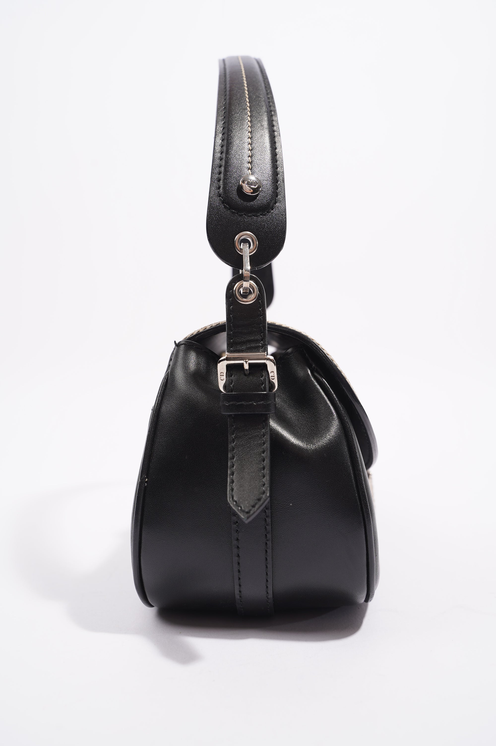 Christian Dior Womens Shoulder Bag Black