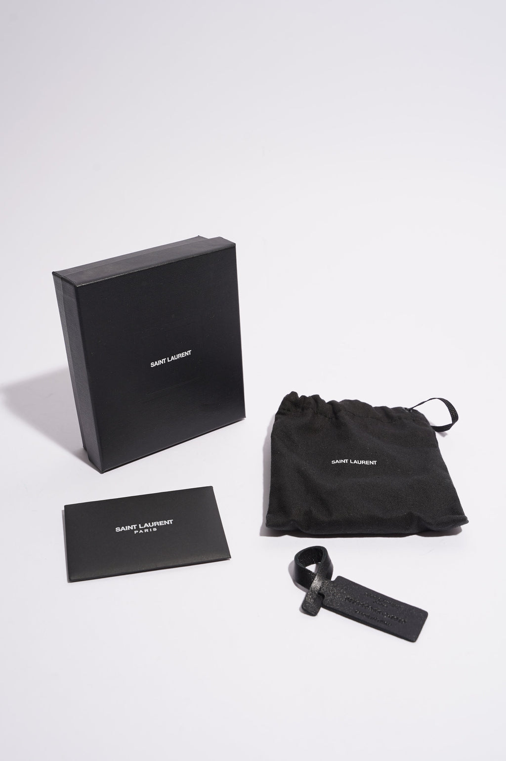 Saint Laurent Womens Opyum Bracelet Black / Gold