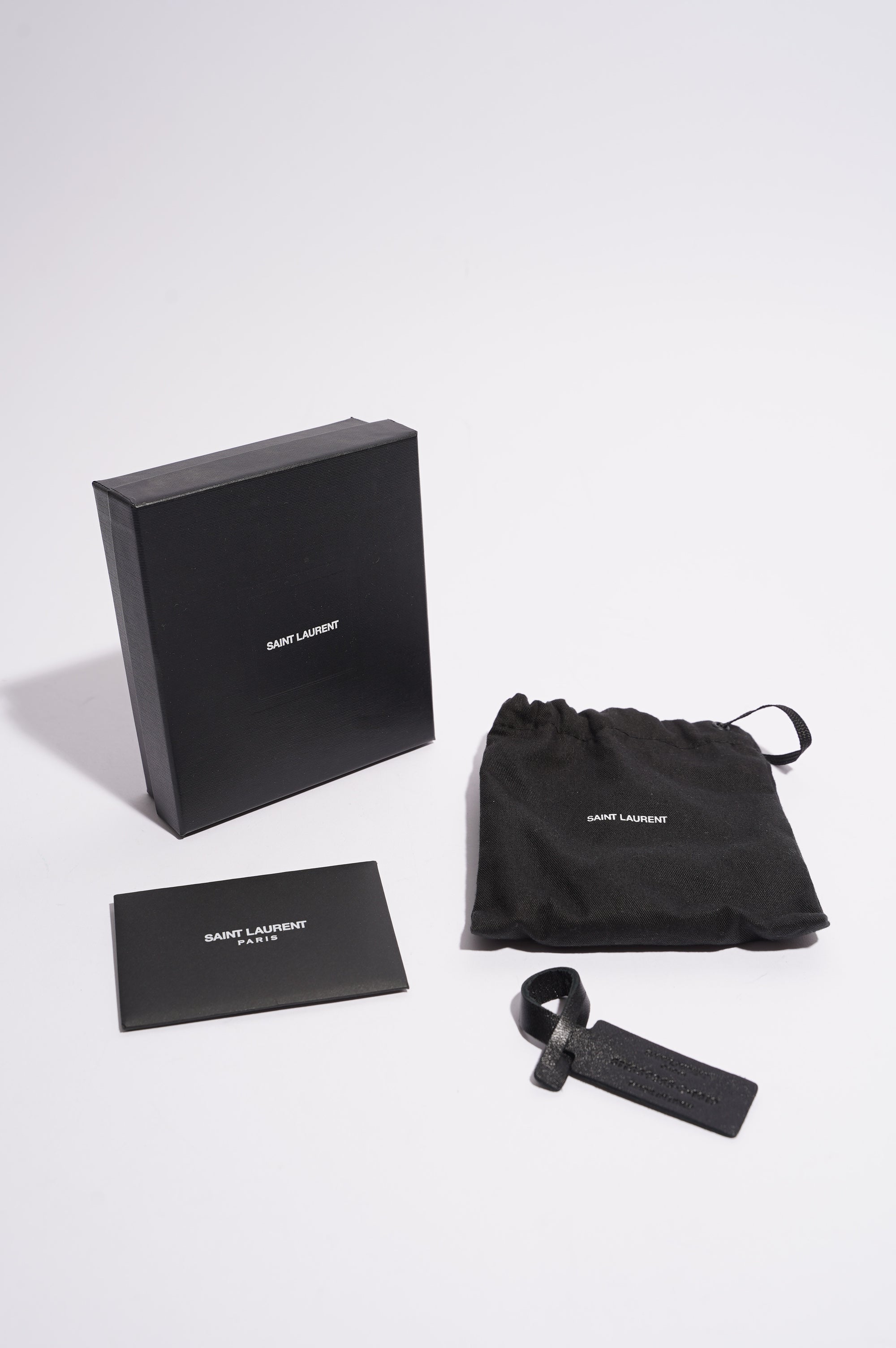 Saint Laurent Womens Opyum Bracelet Black / Gold