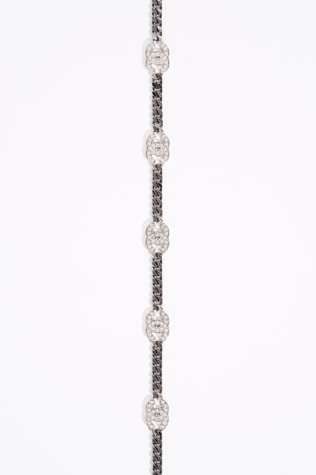 Chanel Womens CC Chocker Gun Metal Finish Base Metal 2021