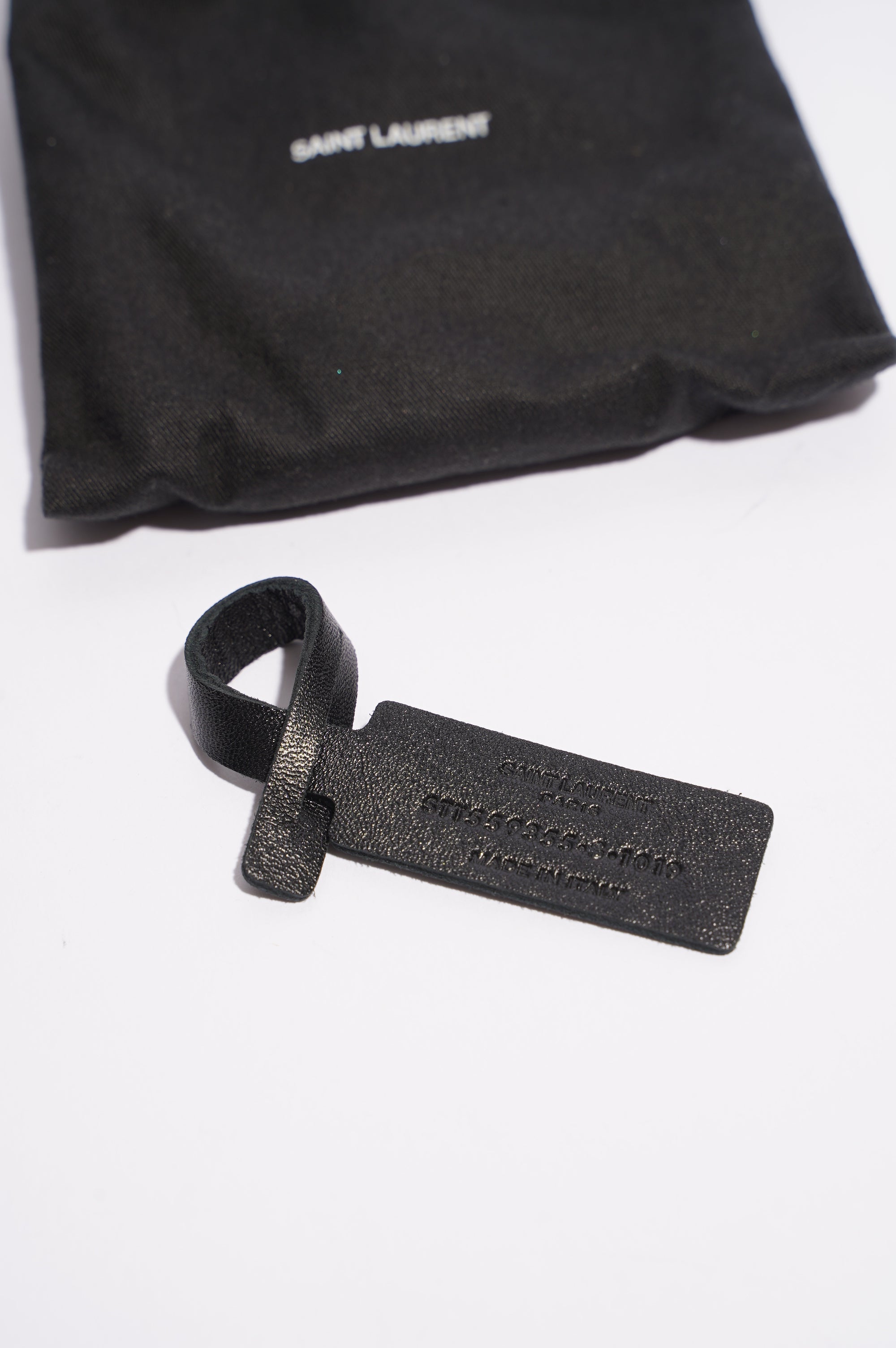 Saint Laurent Womens Opyum Bracelet Black / Gold