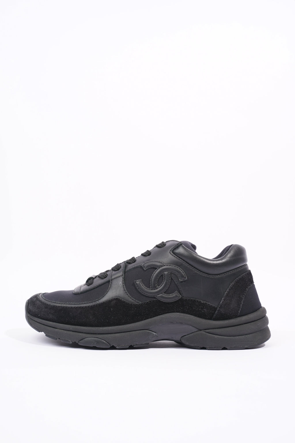 Chanel Womens CC Logo Black EU 37 / UK 4