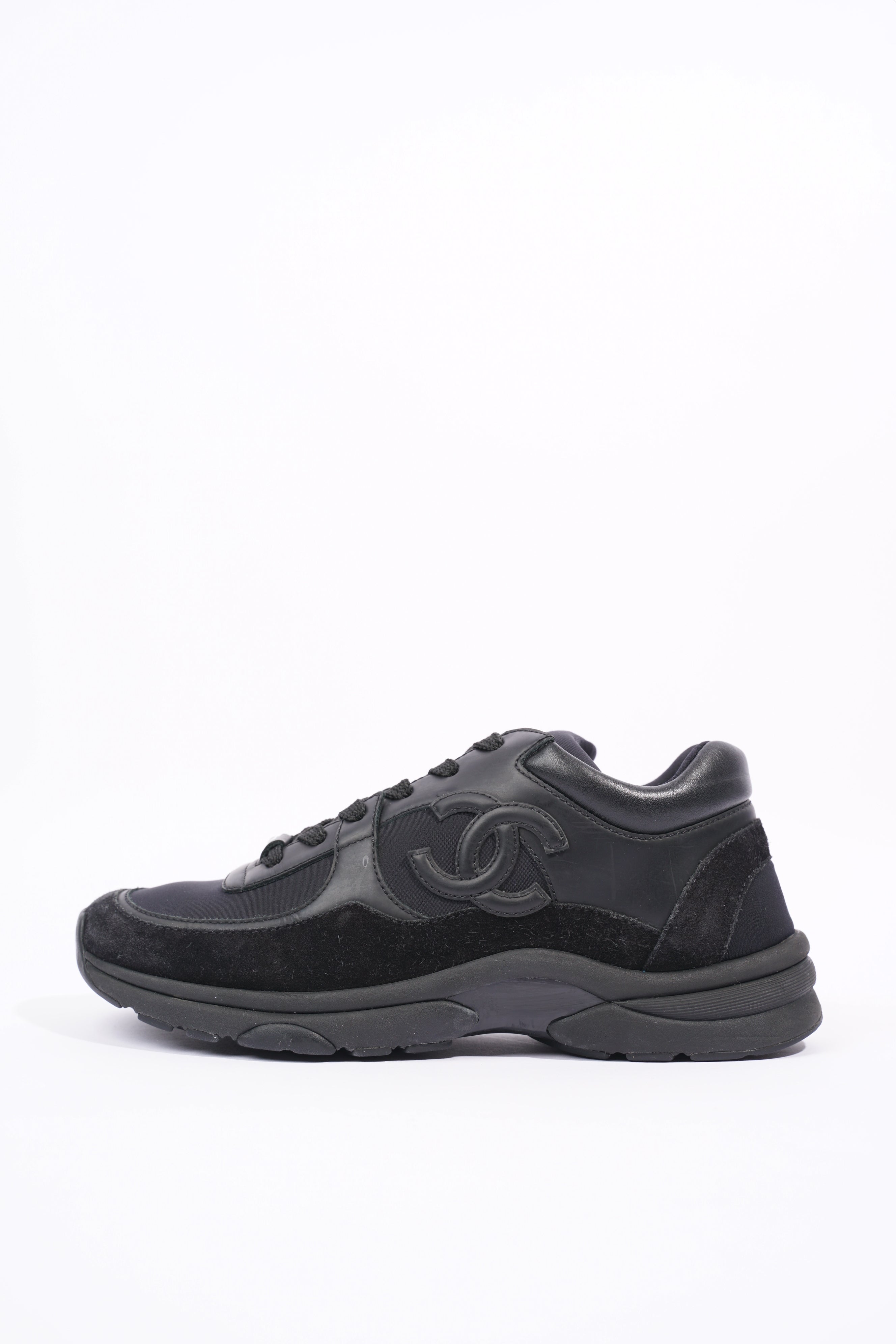 Chanel Womens CC Logo Black EU 37 / UK 4