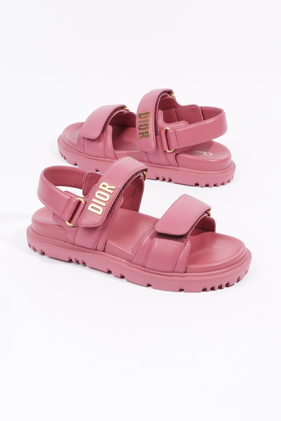Christian Dior Womens Dioract Sandals Pink EU 35 / UK 2