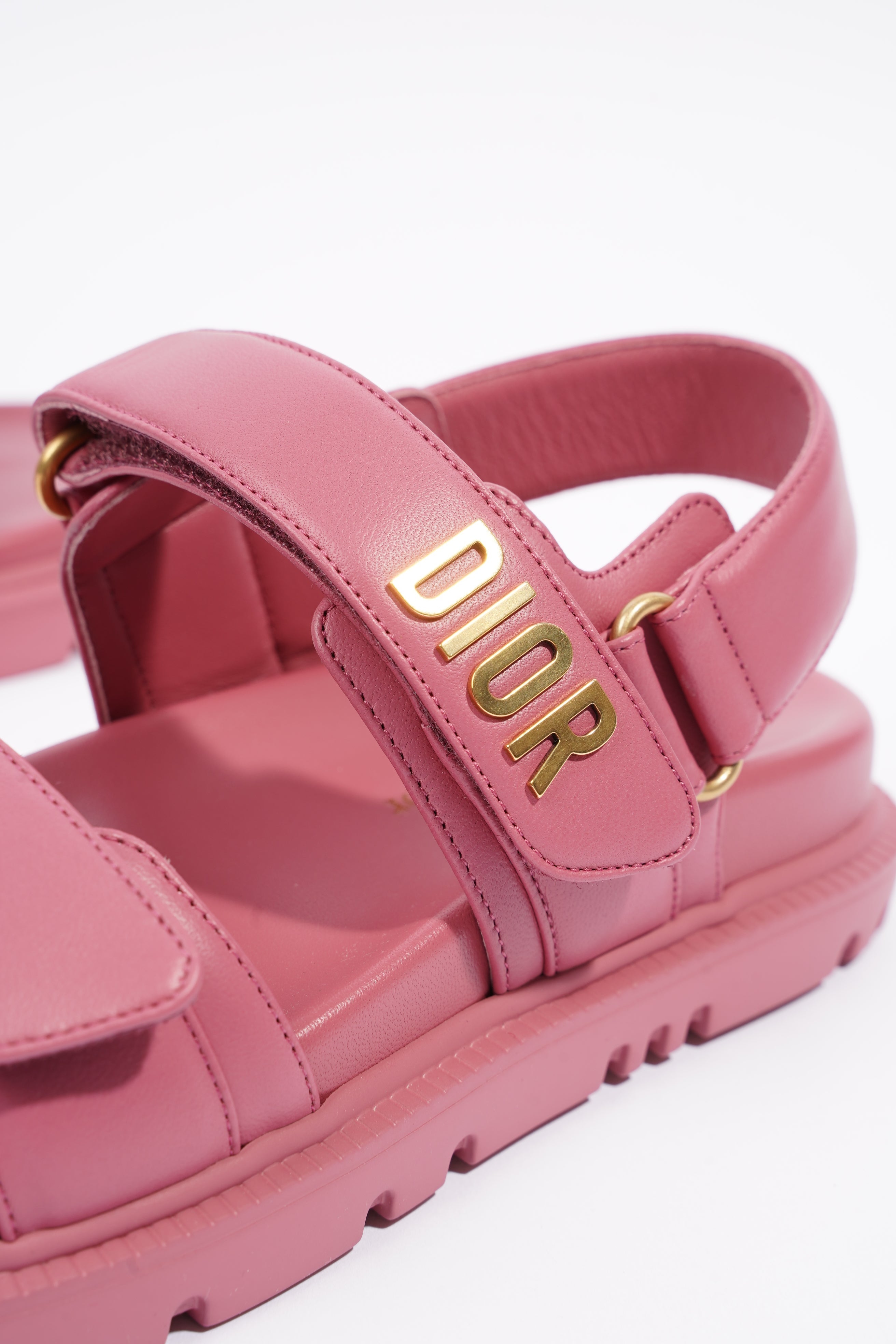 Christian Dior Womens Dioract Sandals Pink EU 35 / UK 2