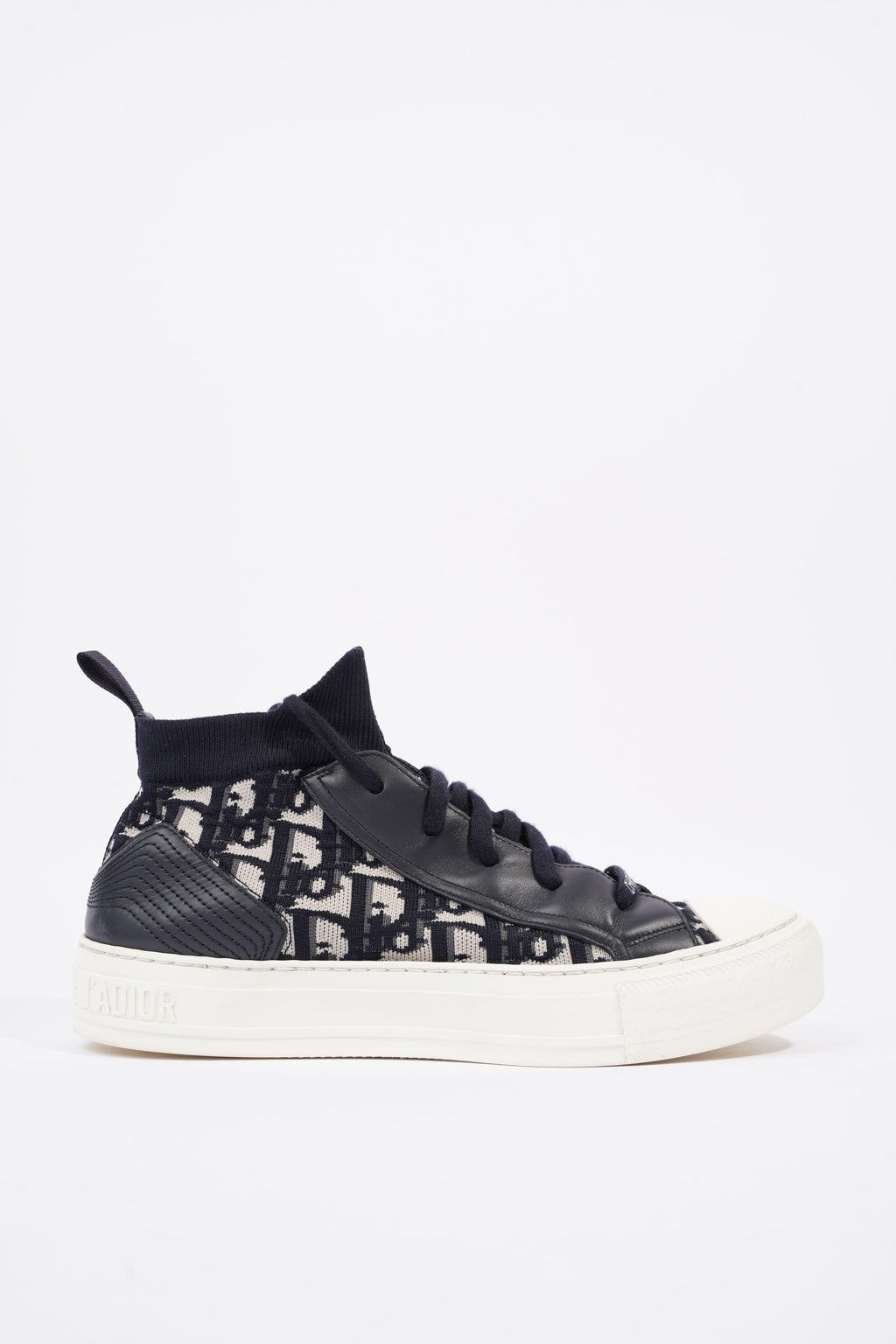 Christian Dior Womens Walk n' Dior High Top Blue / White EU 38 / UK 5