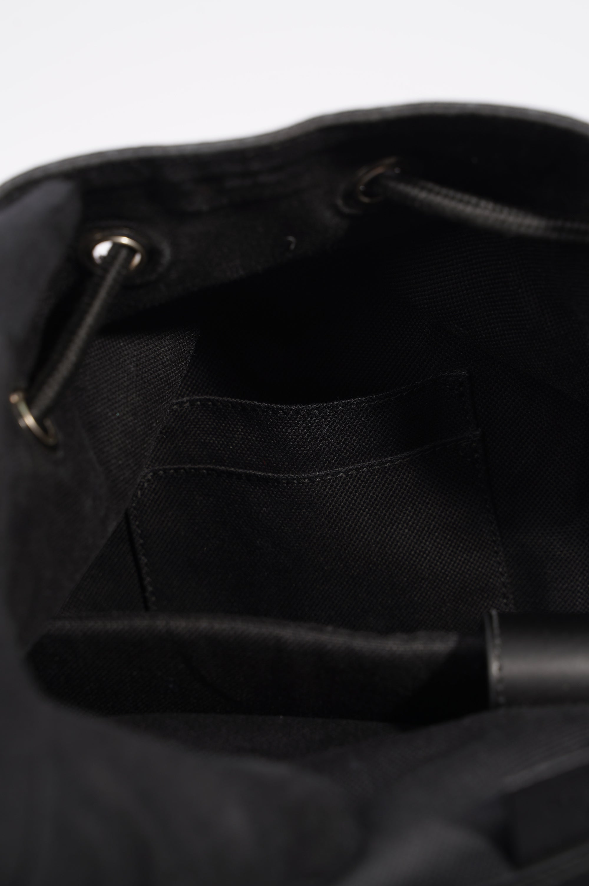 Gucci Mens GG Web Backpack Grey Canvas