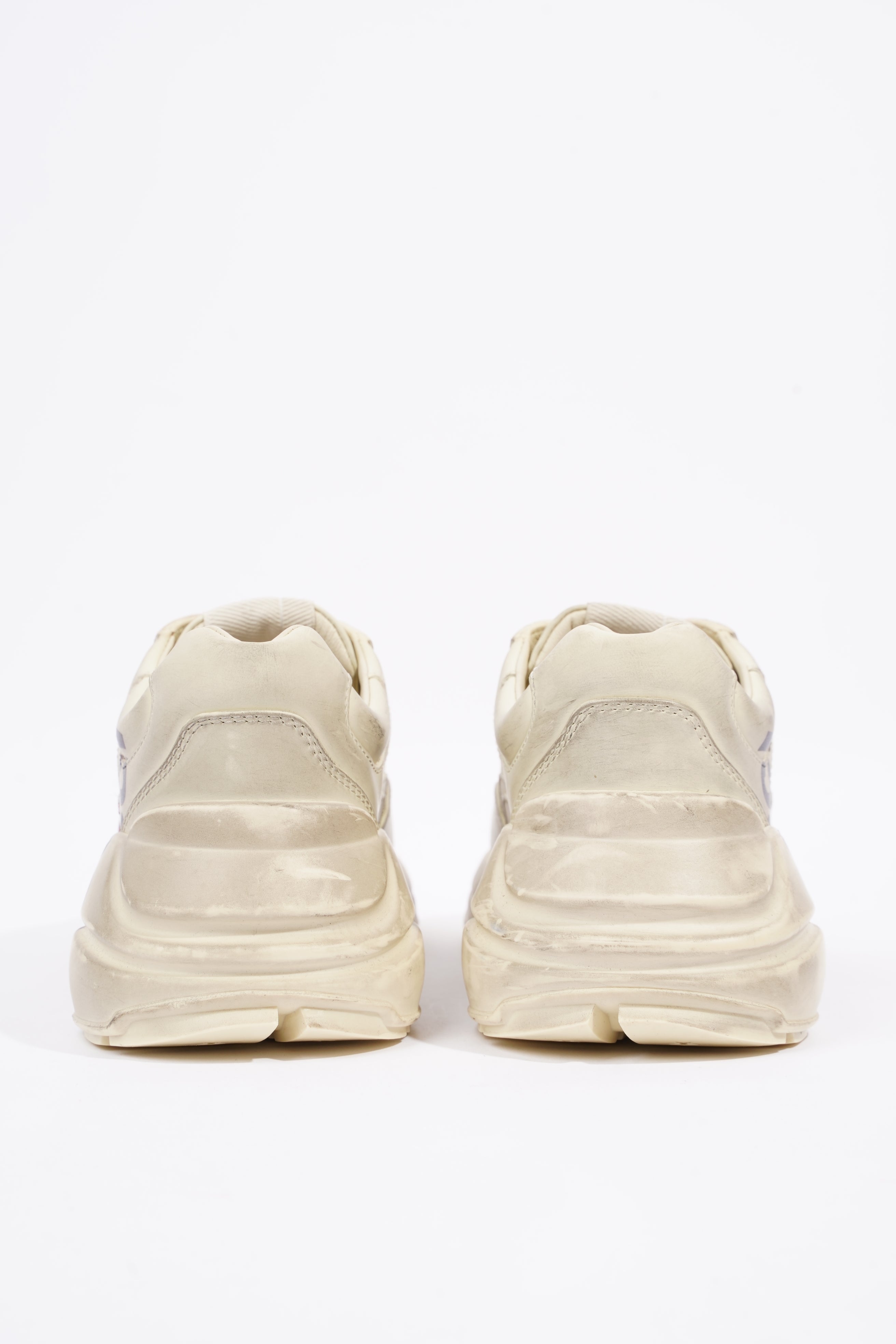 Gucci Womens Rhyton Cream Distressed EU 38 / UK 5