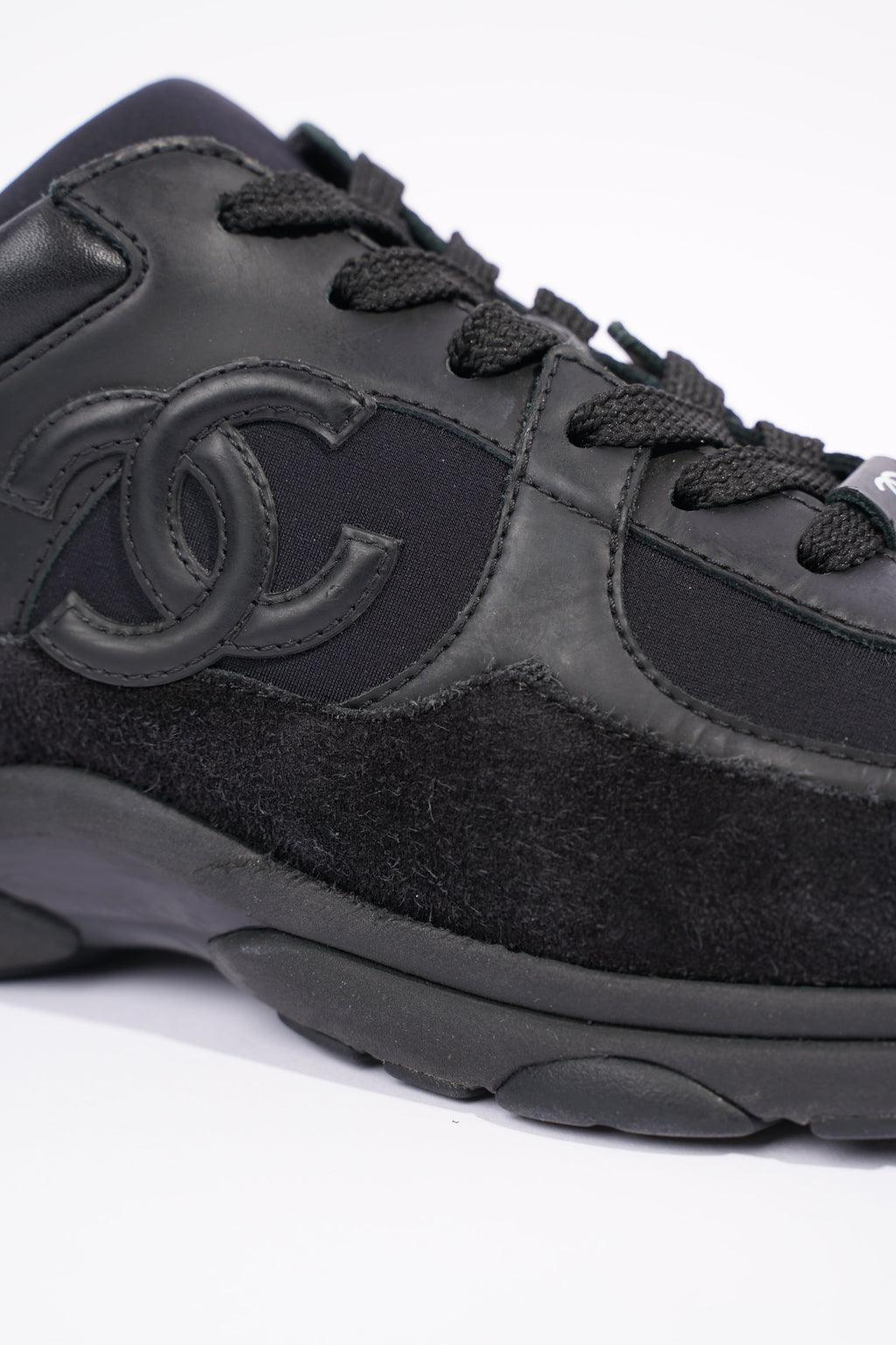 Chanel Womens CC Logo Black EU 37 / UK 4