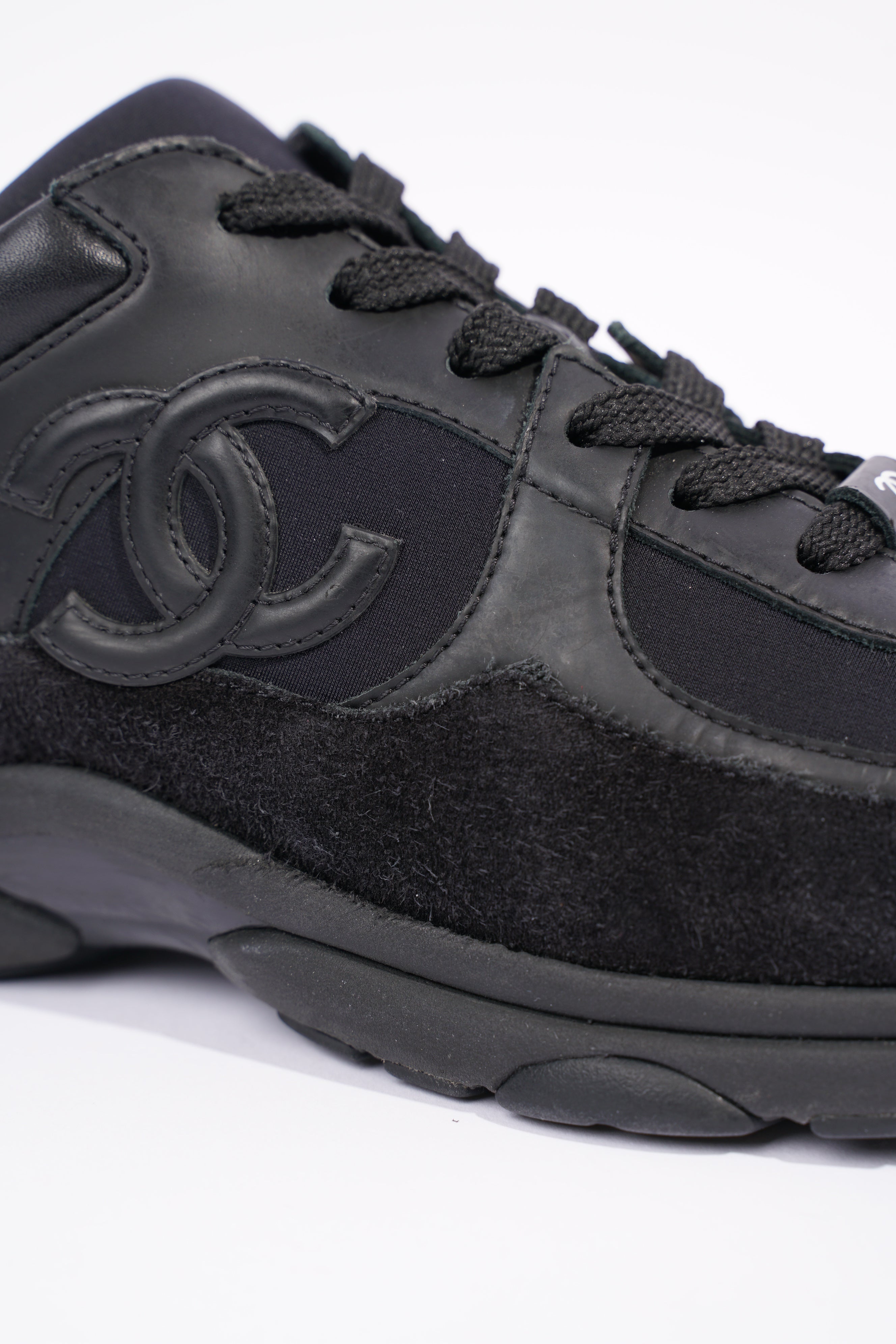 Chanel Womens CC Logo Black EU 37 / UK 4