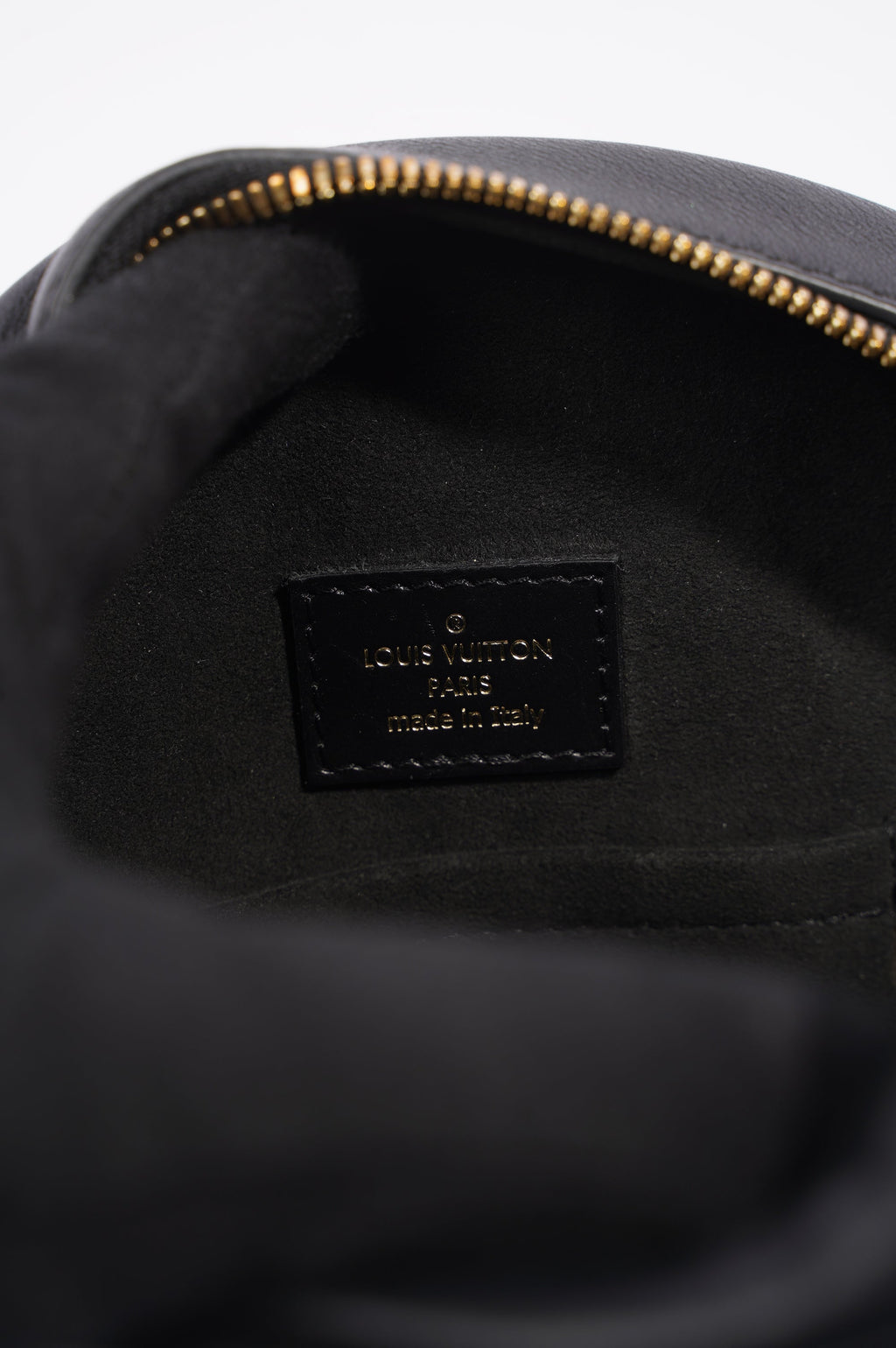 Louis Vuitton Boite Chapeau Souple Bag Black Vernis Leather