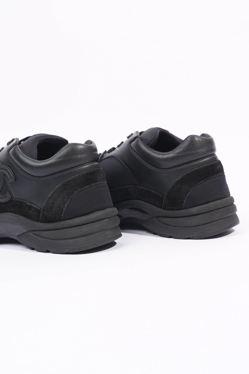 Chanel Womens CC Logo Black EU 37 / UK 4