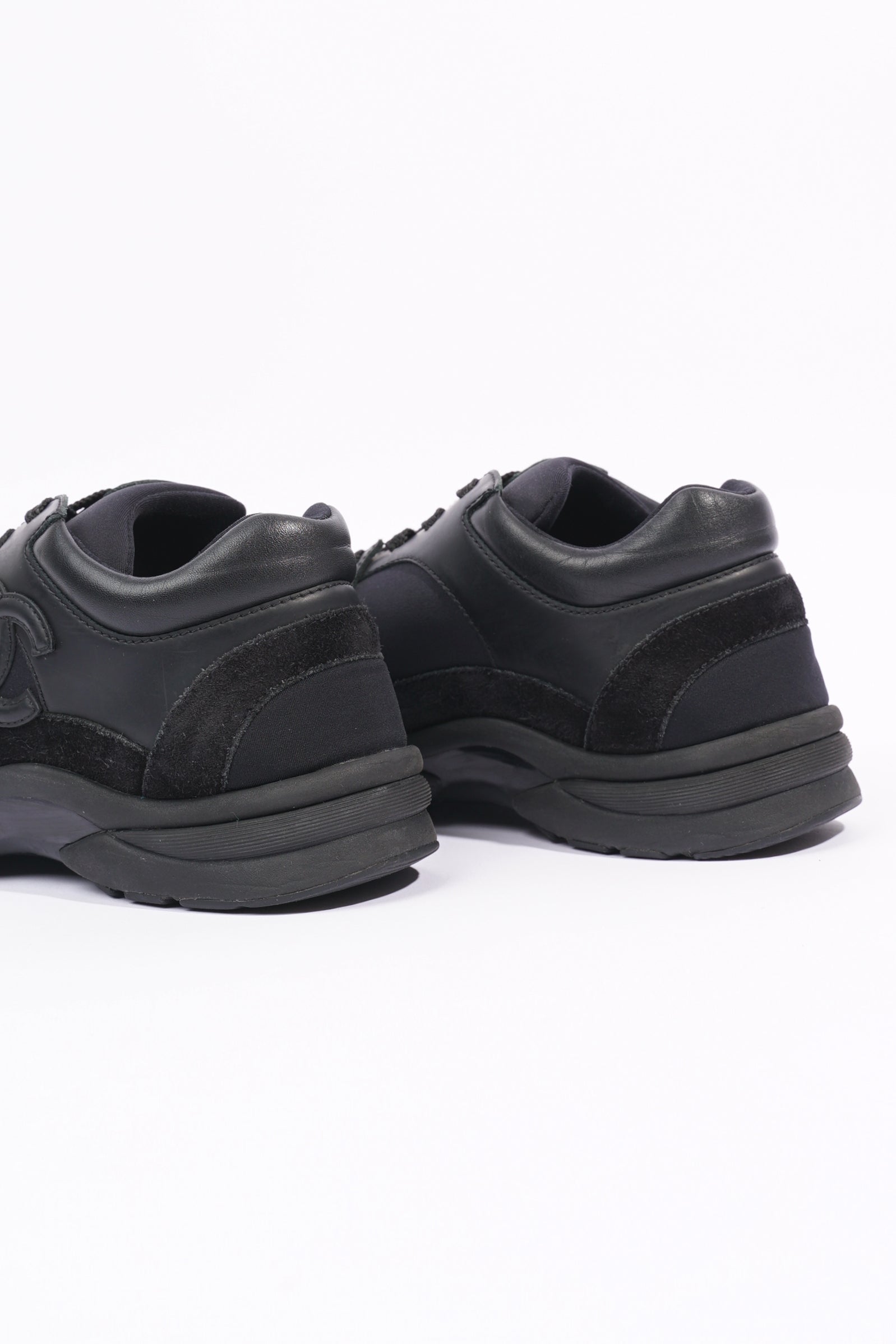 Chanel Womens CC Logo Black EU 37 / UK 4