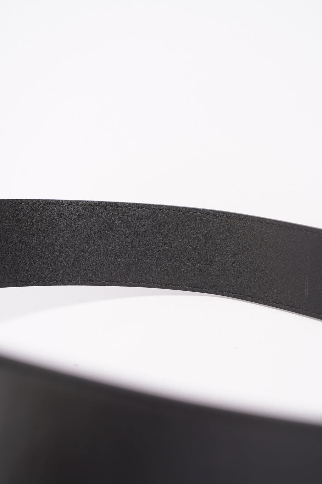 Gucci Mens Marmont Belt Black / Gold 80 cm / 32 "