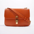 Saint Laurent Womens Le Carre Orange