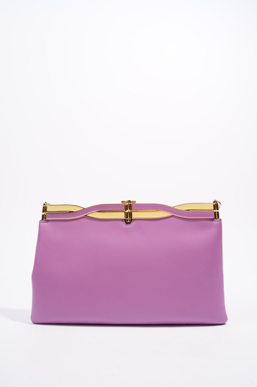 Gucci Womens Broadway Evening Bag Lilac