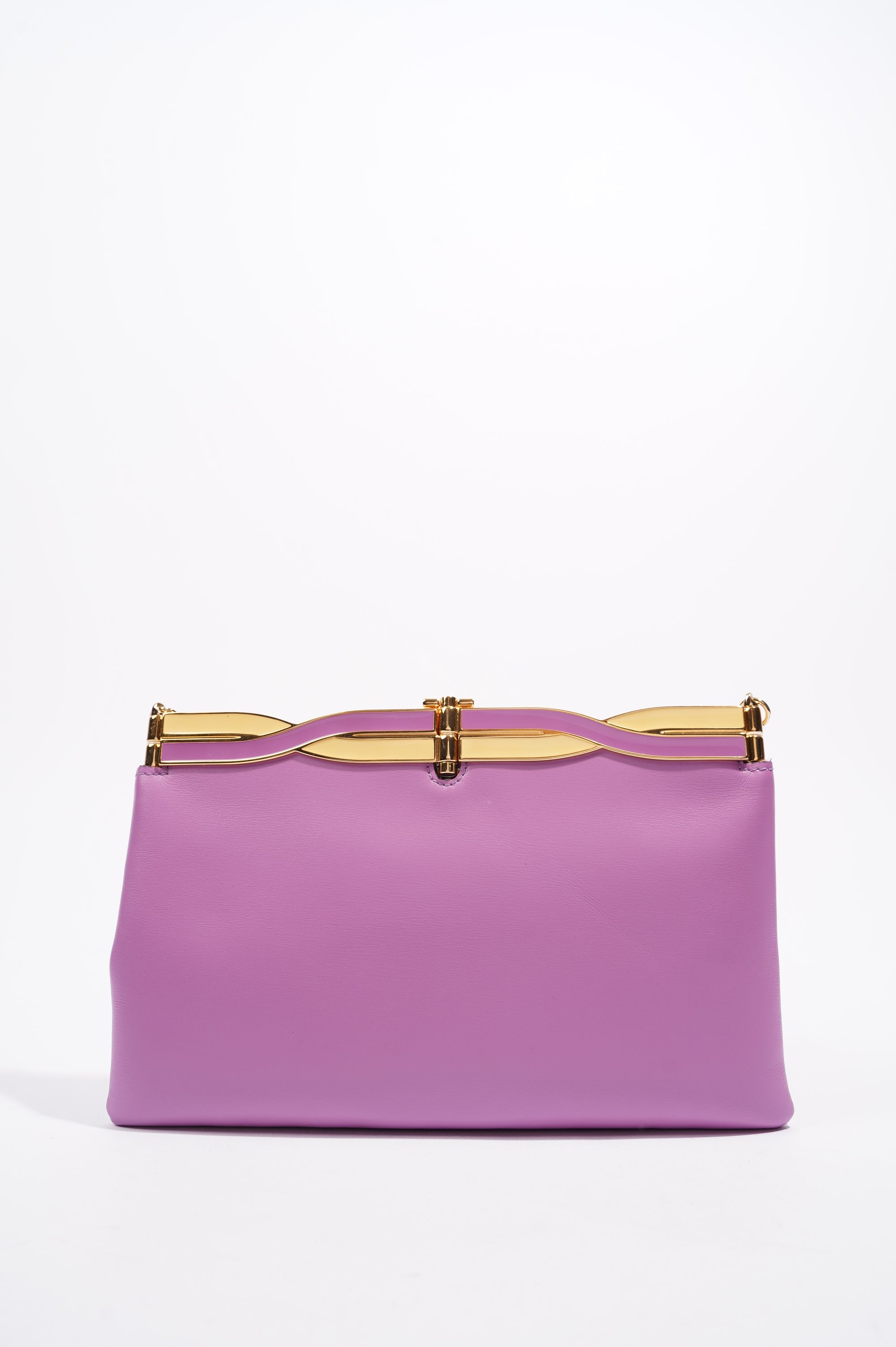 Gucci Womens Broadway Evening Bag Lilac