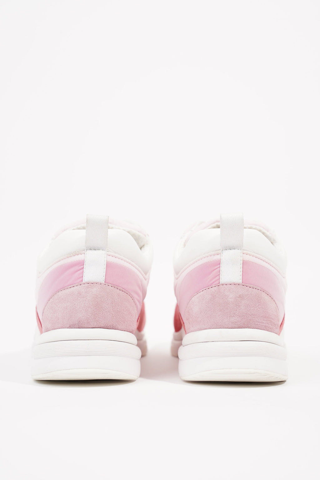 Chanel Womens CC Logo Pink / White EU 41 / UK 8