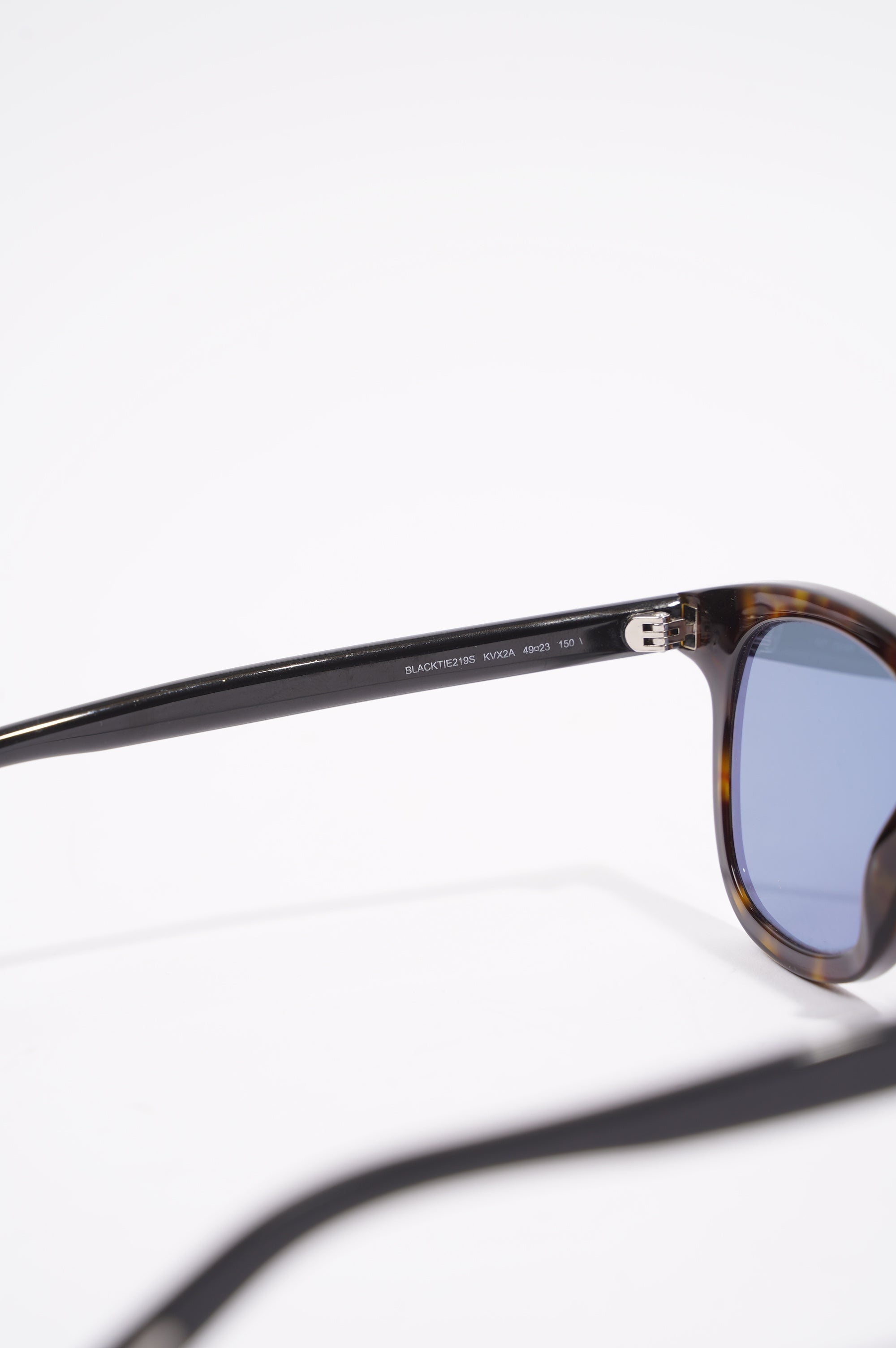Christian Dior Mens BlackTie 219S Sunglasses Tortoise Shell 150