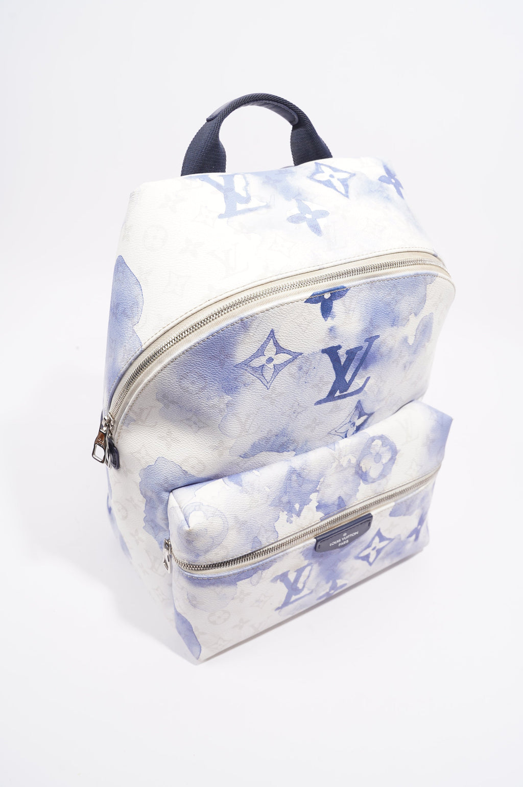 Louis Vuitton Womens Discovery Limited Edition Backpack Monogram / Blue