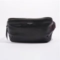 Saint Laurent Womens Leather Belt Bag Black