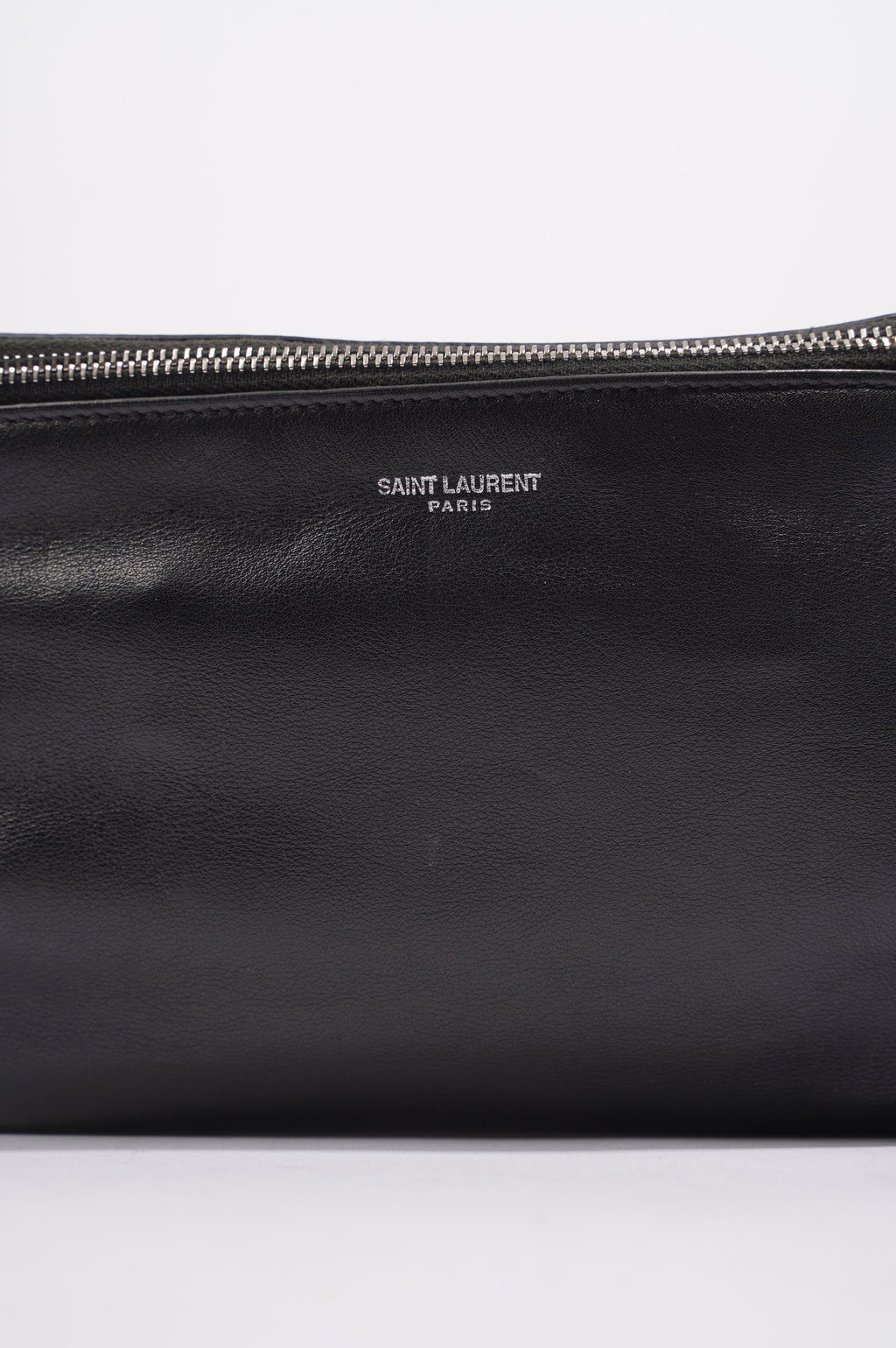 Saint Laurent Womens Leather Belt Bag Black