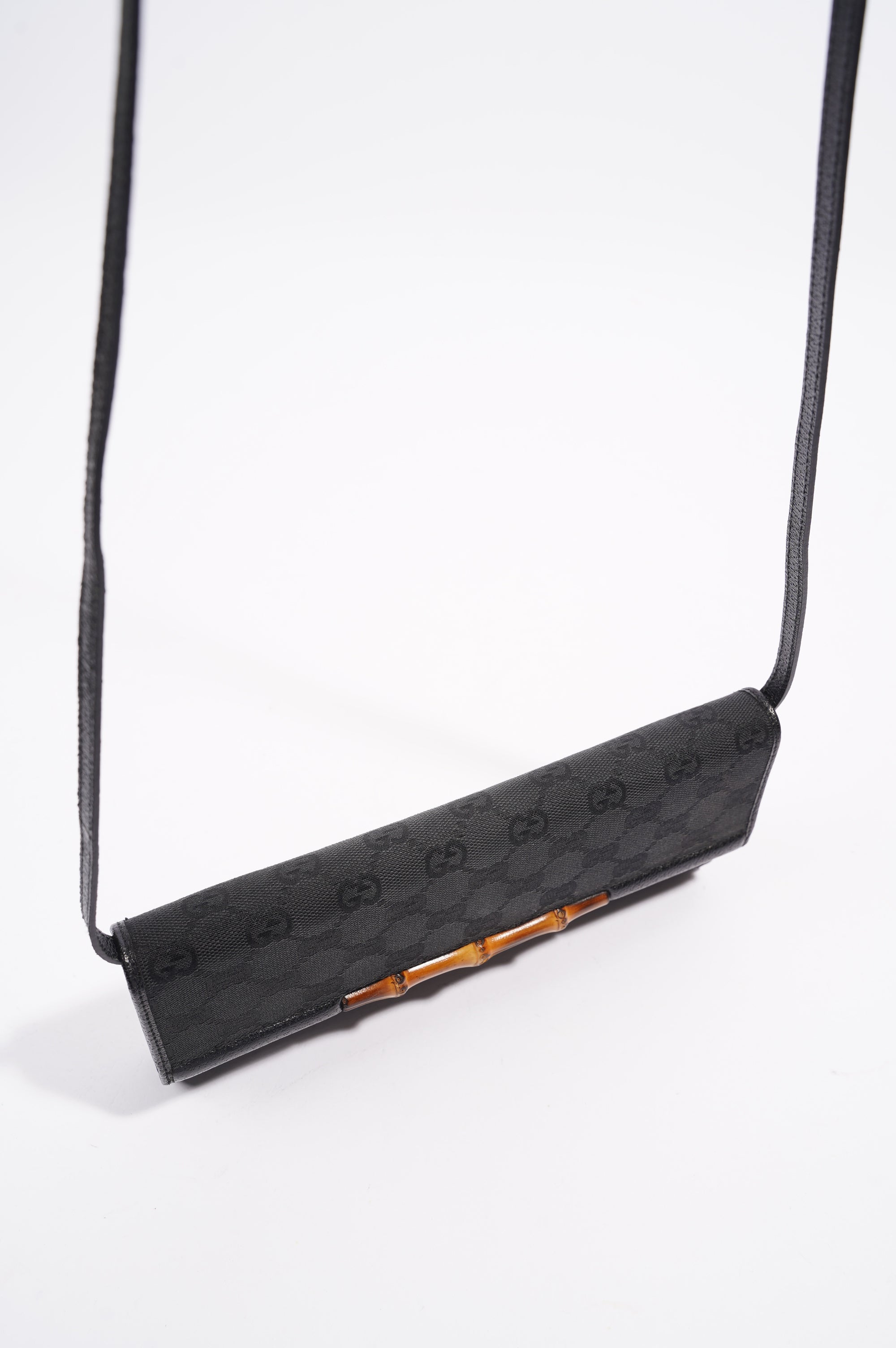 Gucci Womens Vintage Clutch Black