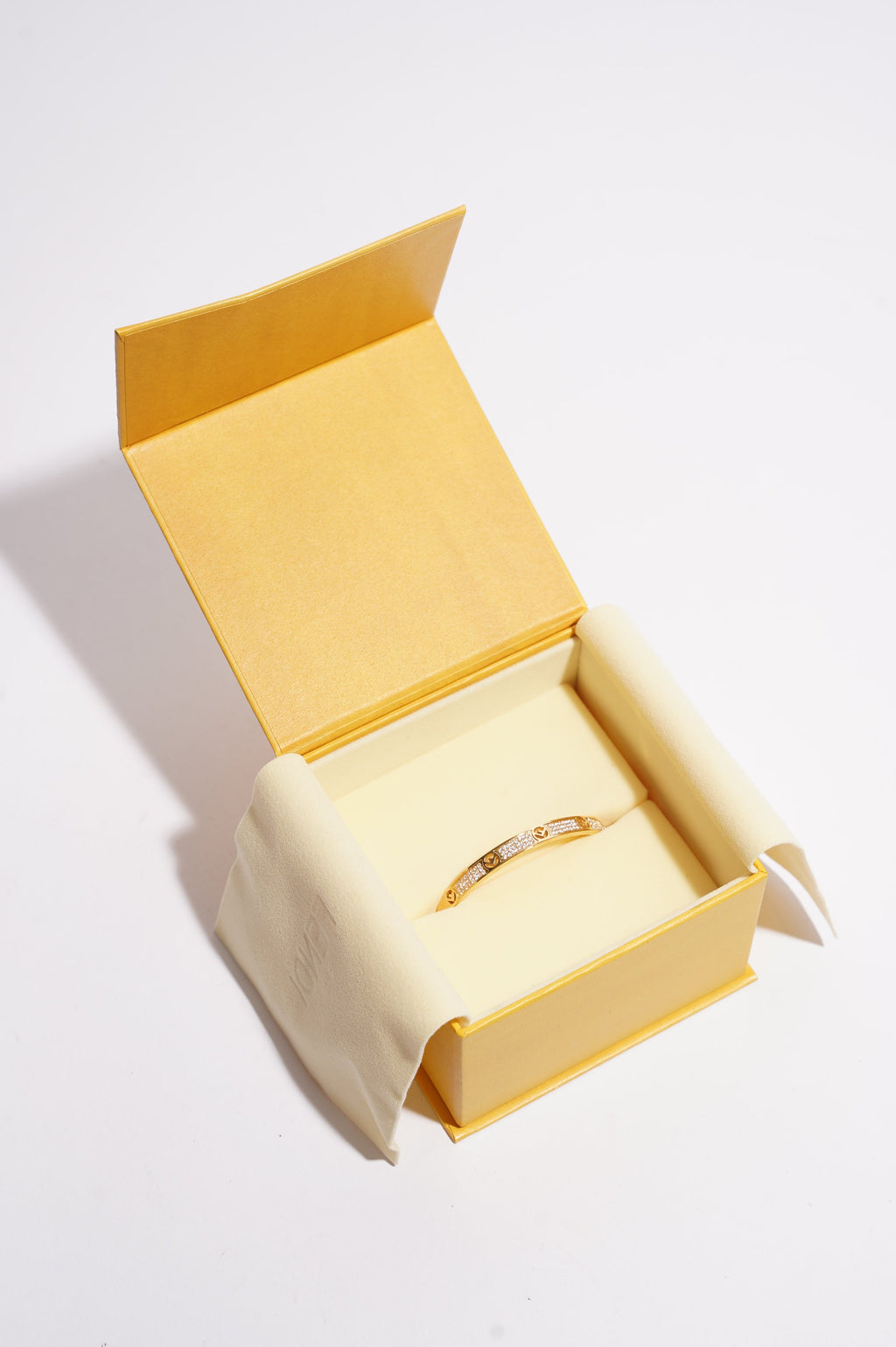 Fendi Womens F Is Fendi Bracelet Gold Crystal S