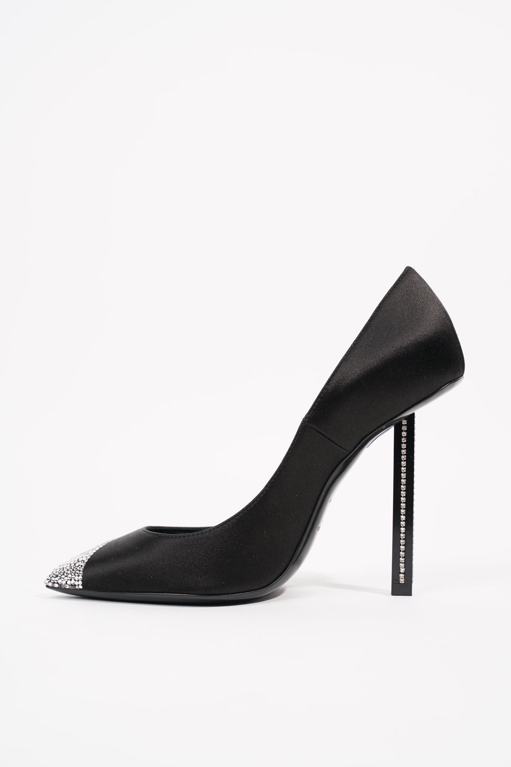 Saint Laurent Womens Tower 110 Black / Silver EU 36 / UK 3