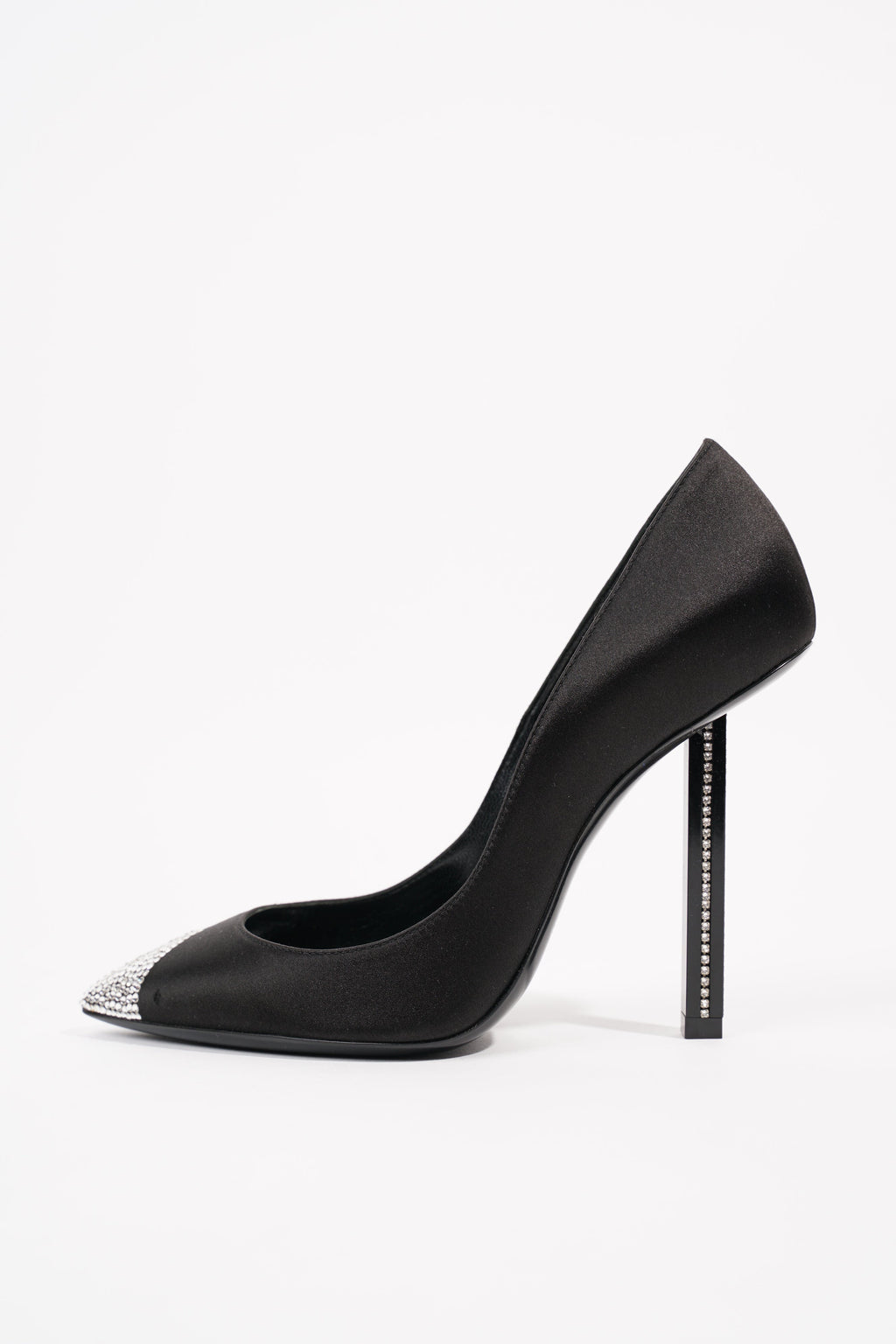 Saint Laurent Womens Tower 110 Black / Silver EU 36 / UK 3
