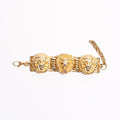 Gucci Lion Head Bracelet Gold