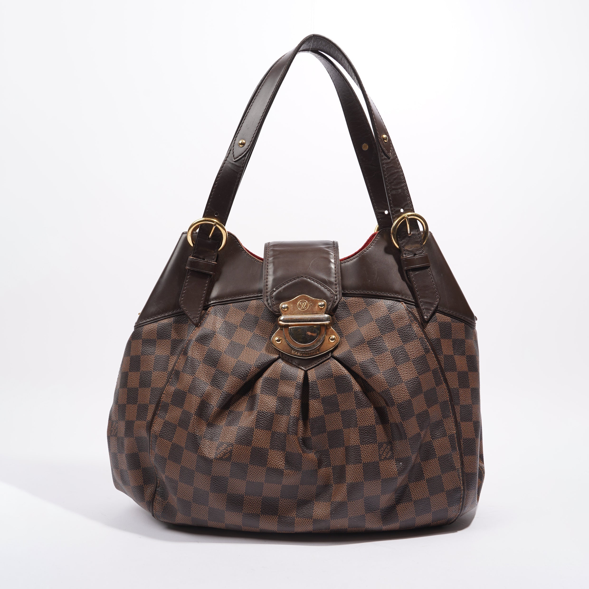 Louis Vuitton Womens Sistina Damier Ebene GM