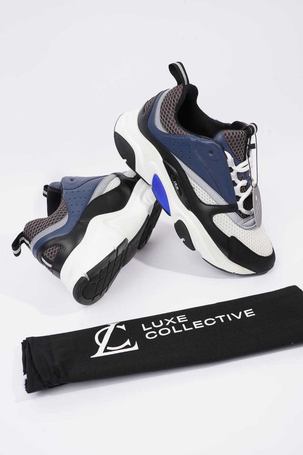 Christian Dior Mens B22 Blue / Black / White EU 42 / UK 8