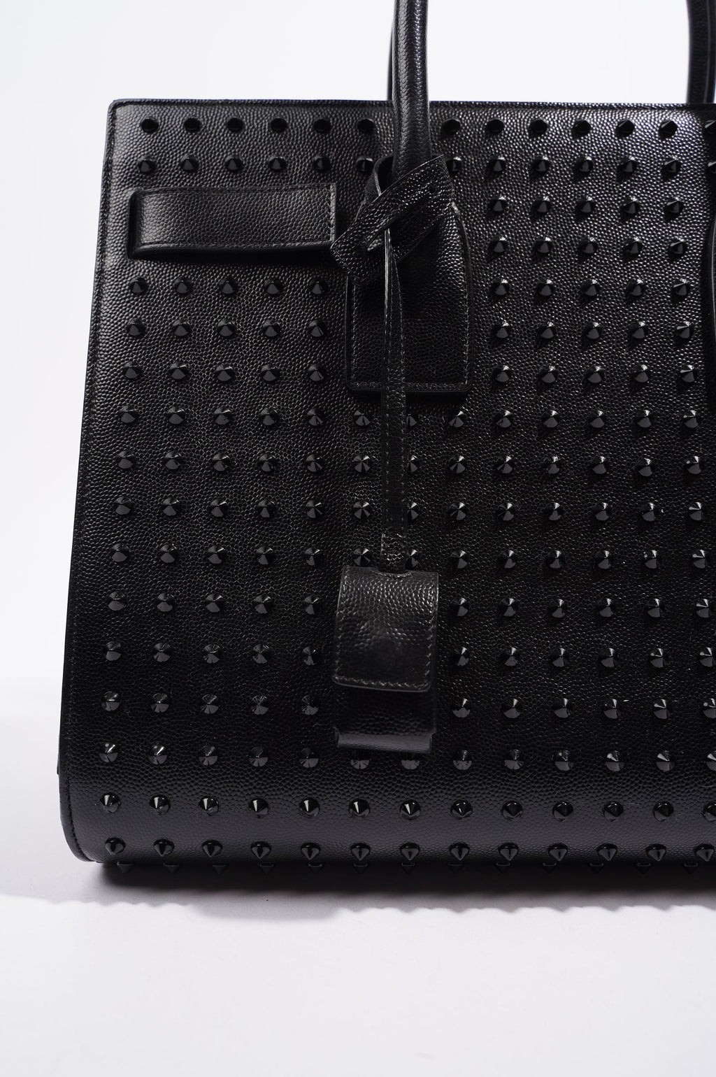 Saint Laurent Womens Sac De Jour Black Small