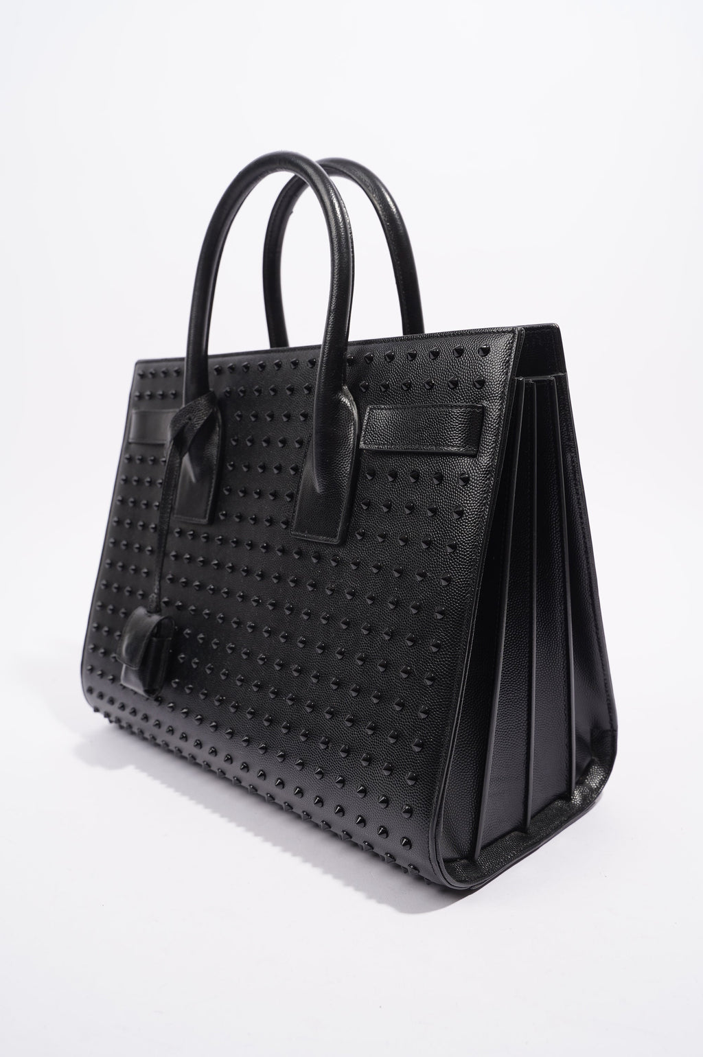 Saint Laurent Womens Sac De Jour Black Small