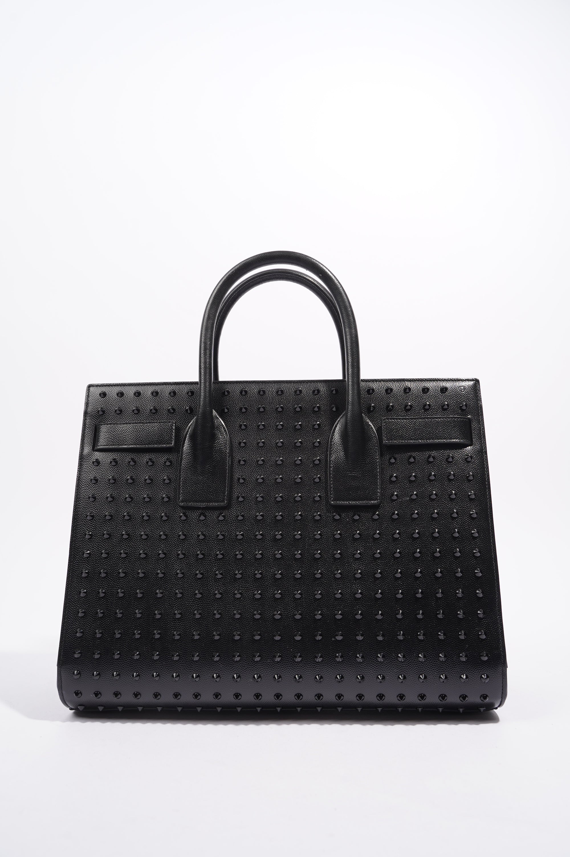 Saint Laurent Womens Sac De Jour Black Small