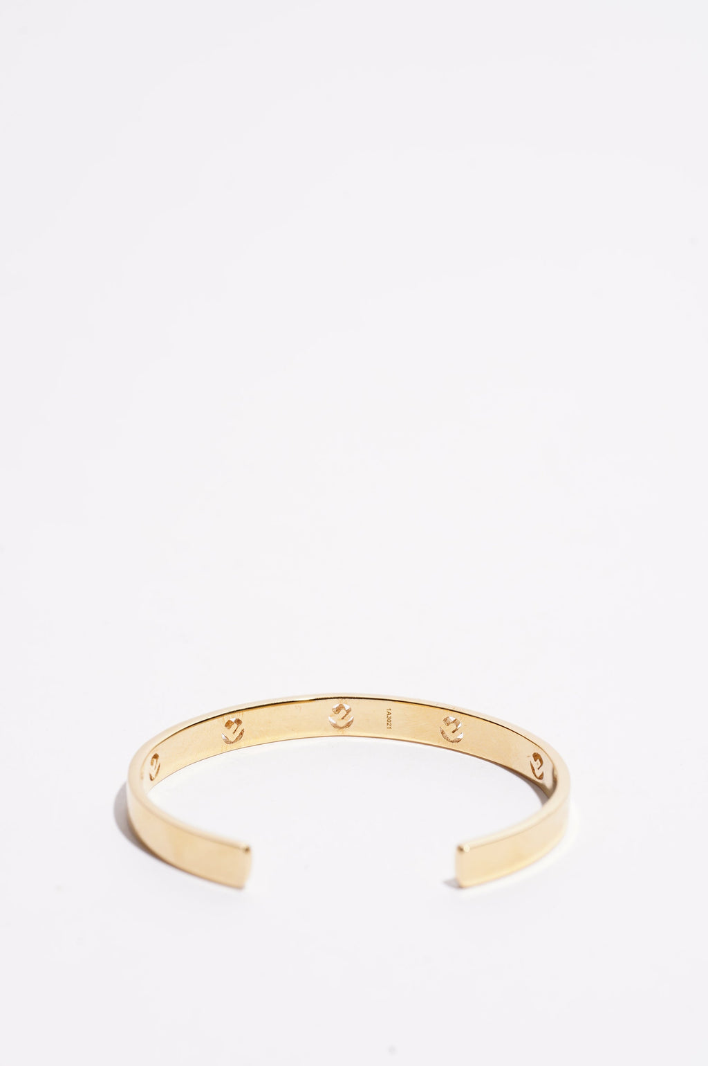 Fendi Womens F Is Fendi Bracelet Gold Crystal S