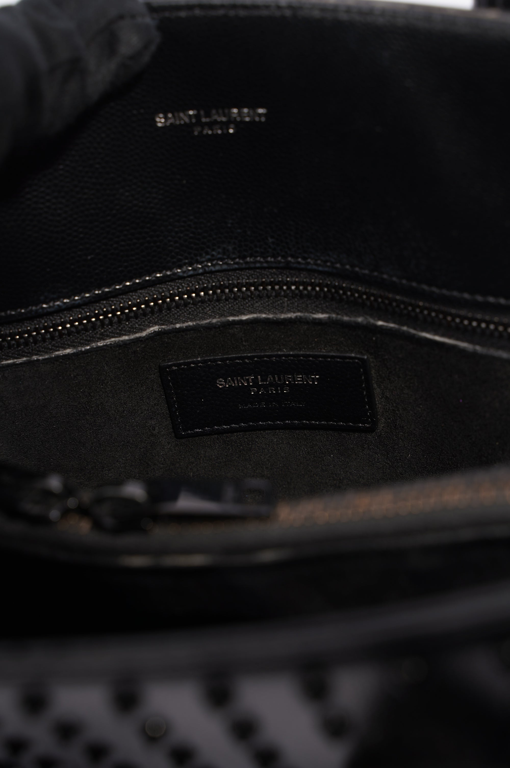 Saint Laurent Womens Sac De Jour Black Small