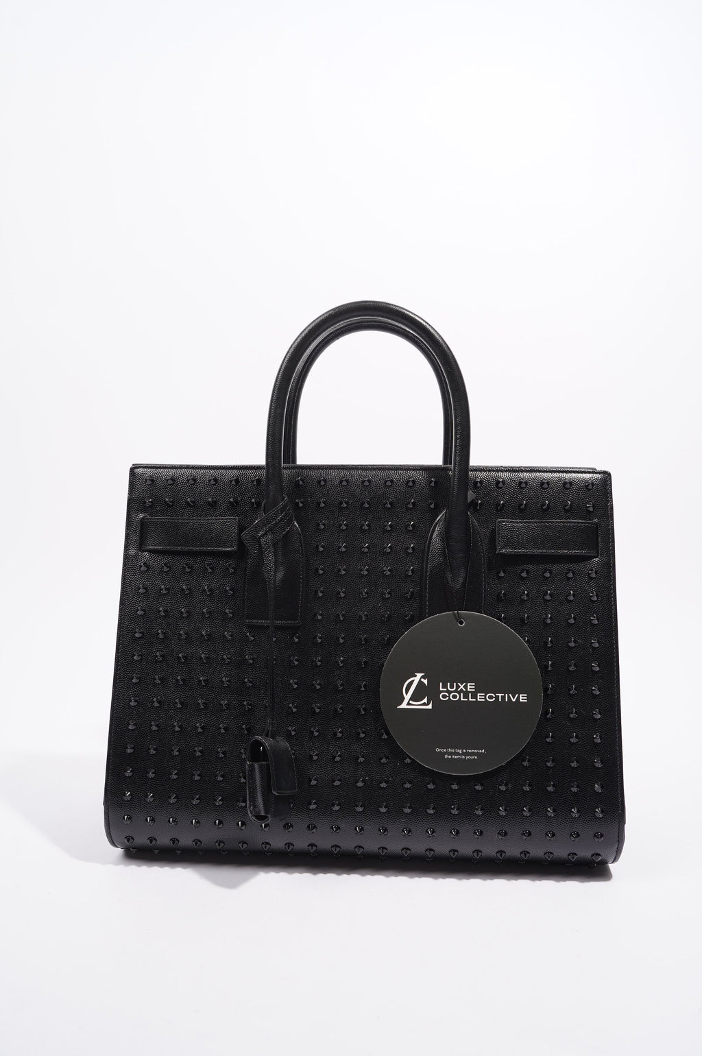 Saint Laurent Womens Sac De Jour Black Small