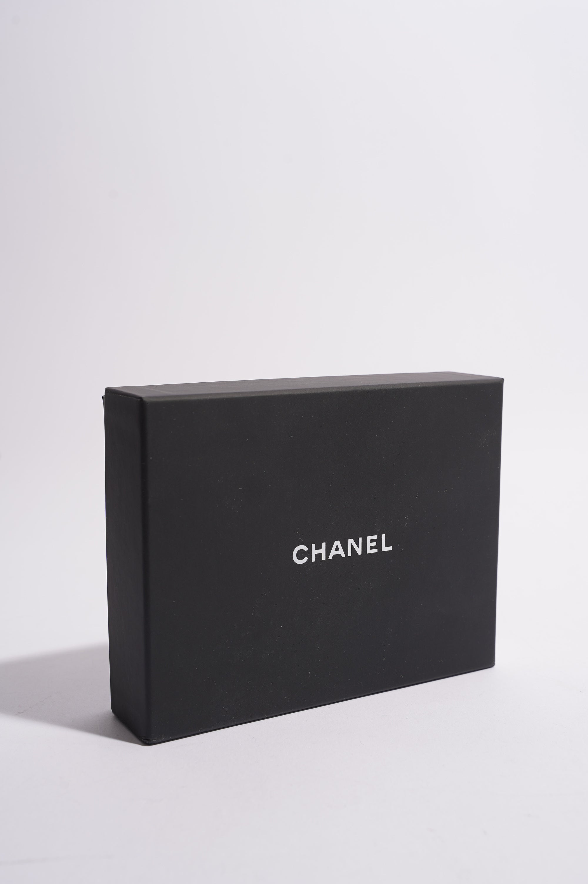 Chanel Womens Lamb Skin Wallet Black