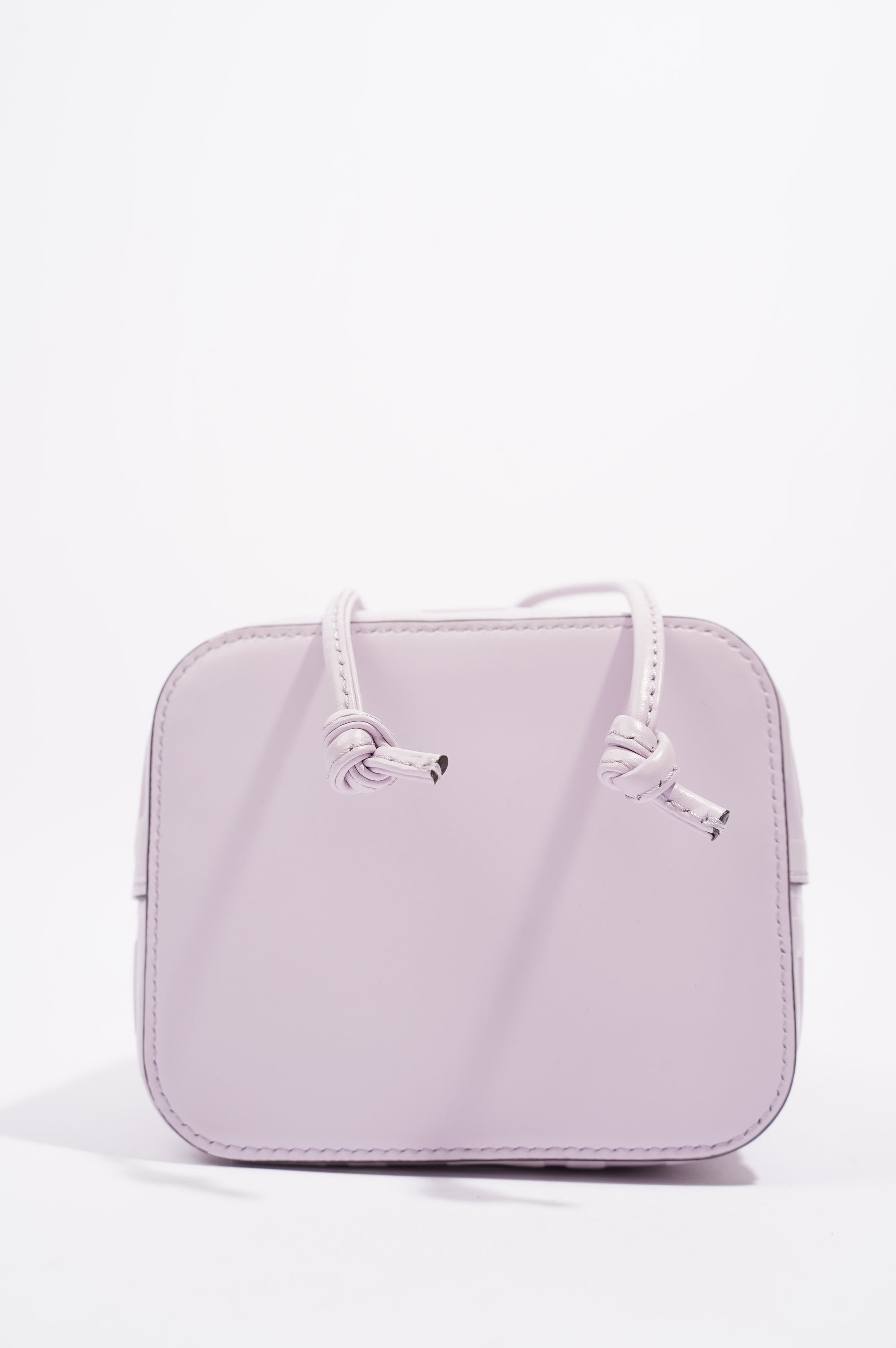 Fendi Womens Mon Tresor Bag Lilac Leather Mini