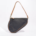 Christian Dior Saddle Bag Denim Indigo Mini