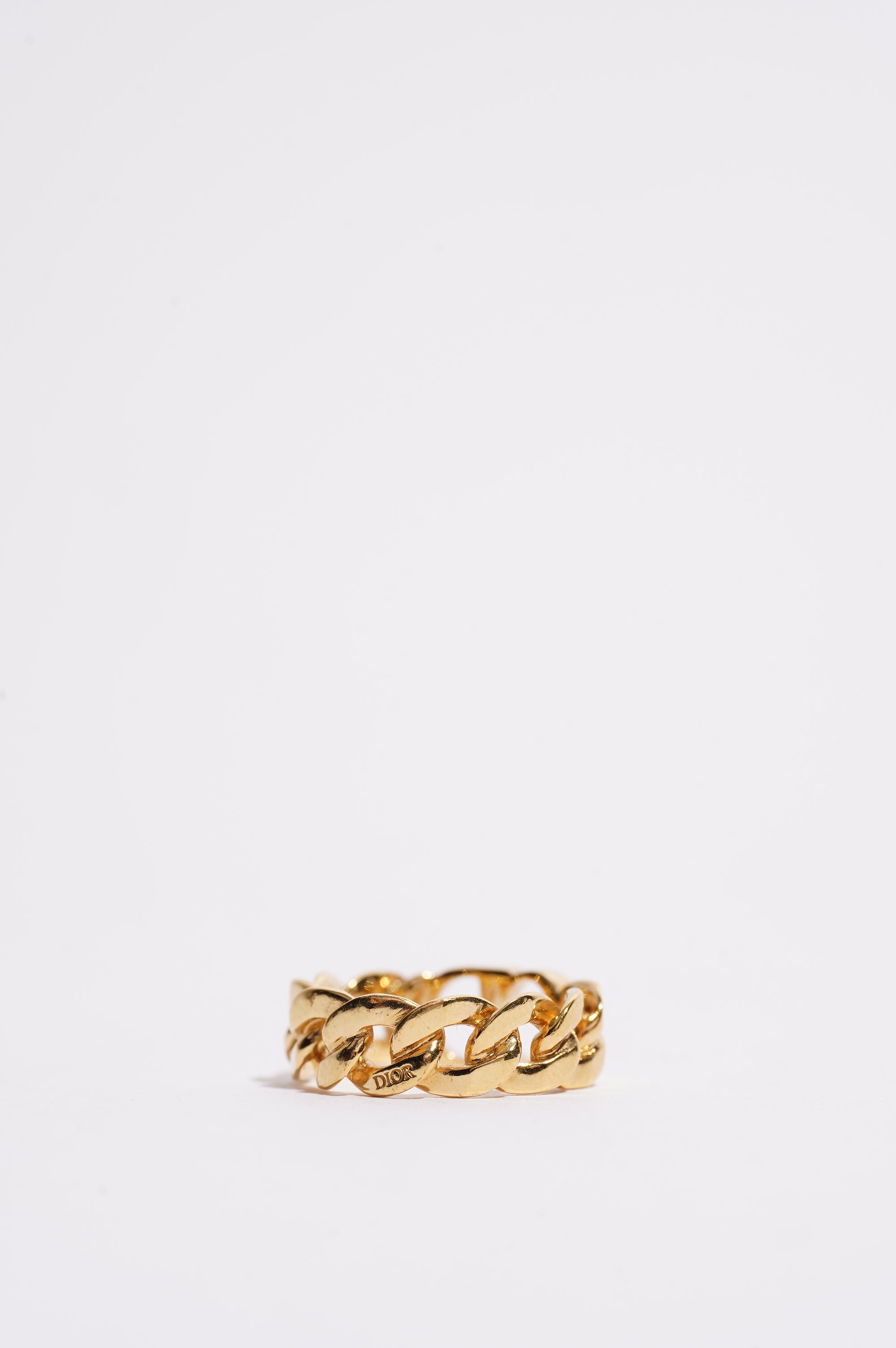 Christian Dior Womens Danseuse Etoile Ring Gold L
