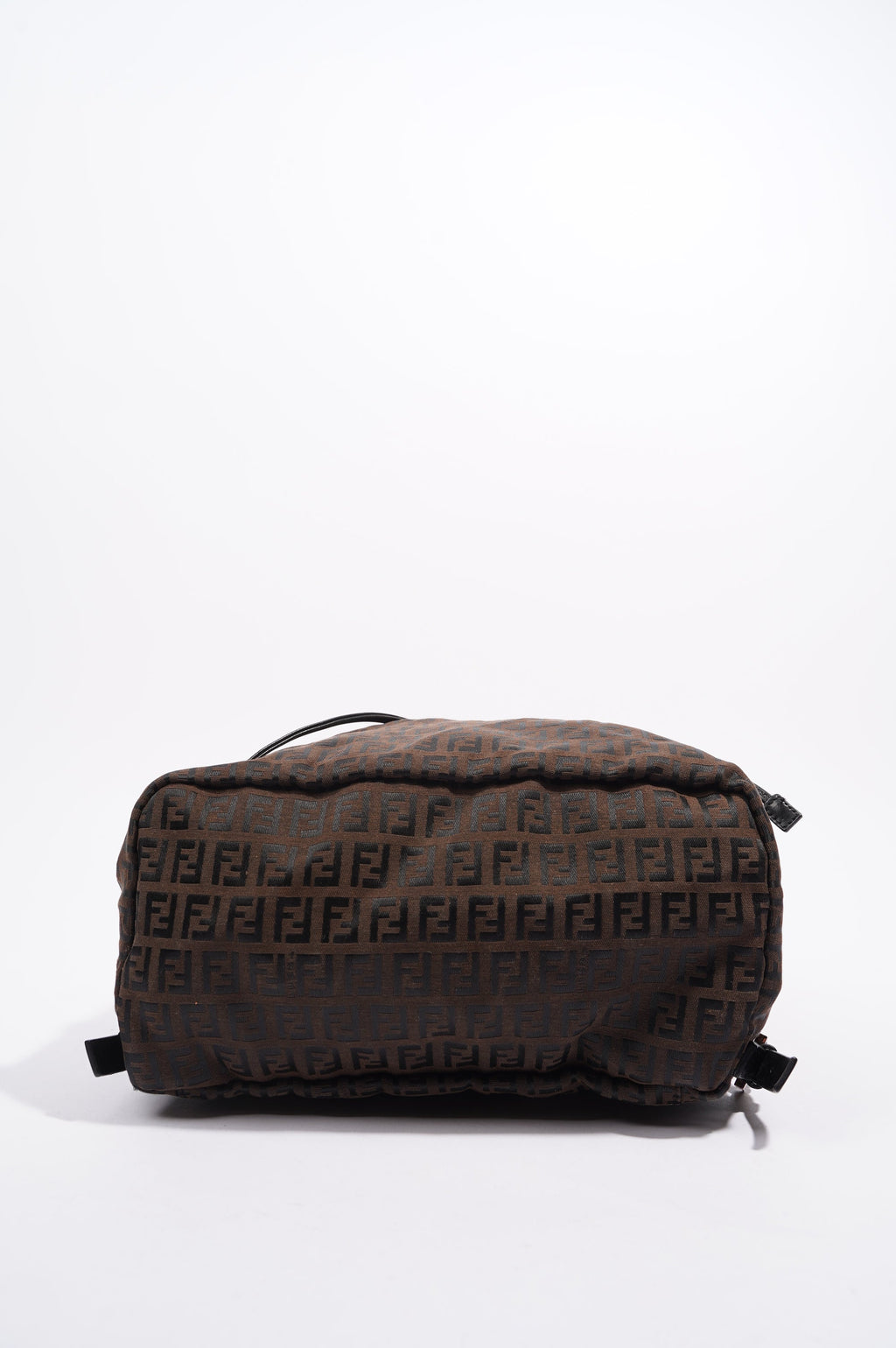Fendi Womens Zucca Backpack Brown
