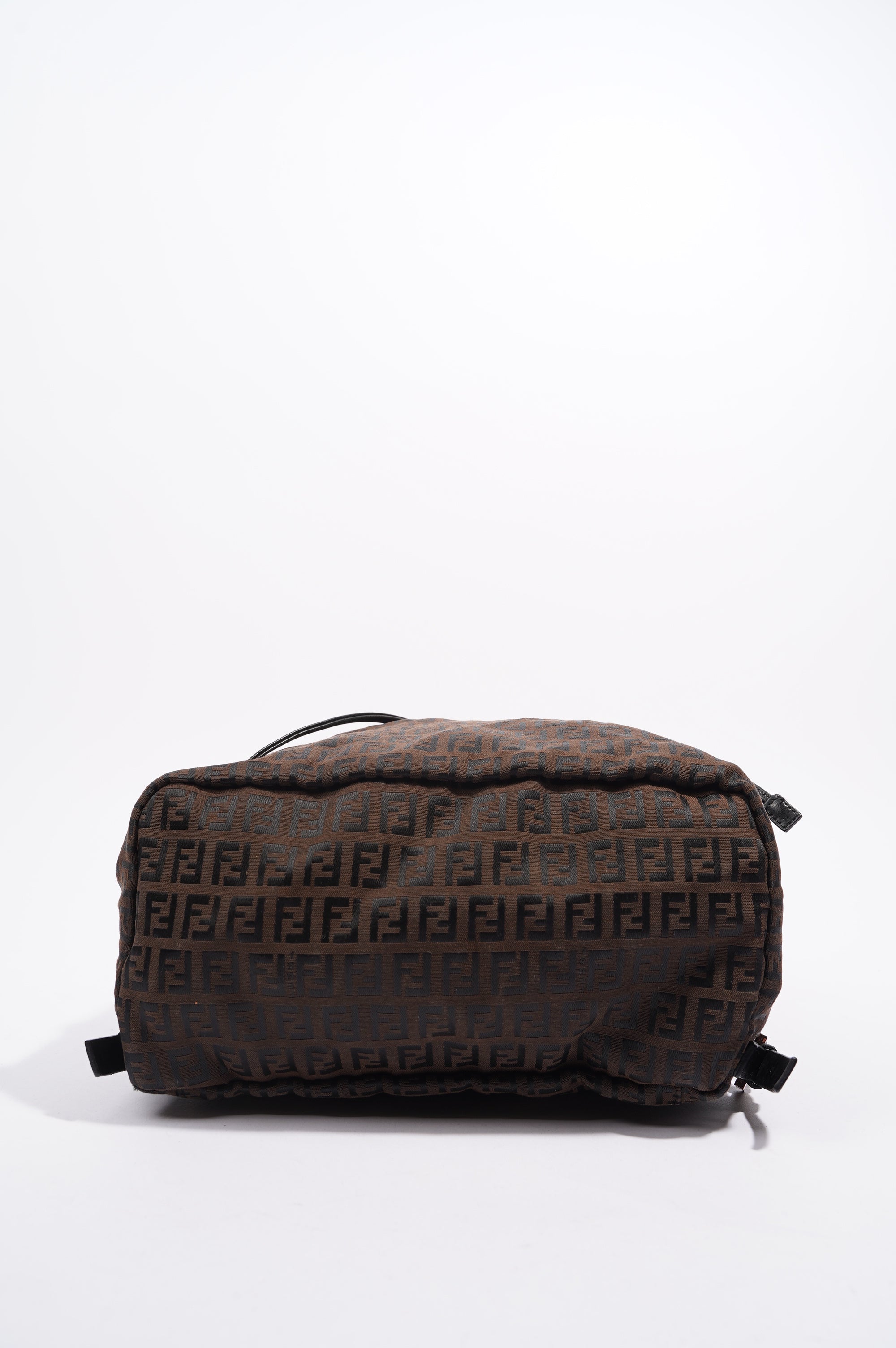 Fendi Womens Zucca Backpack Brown