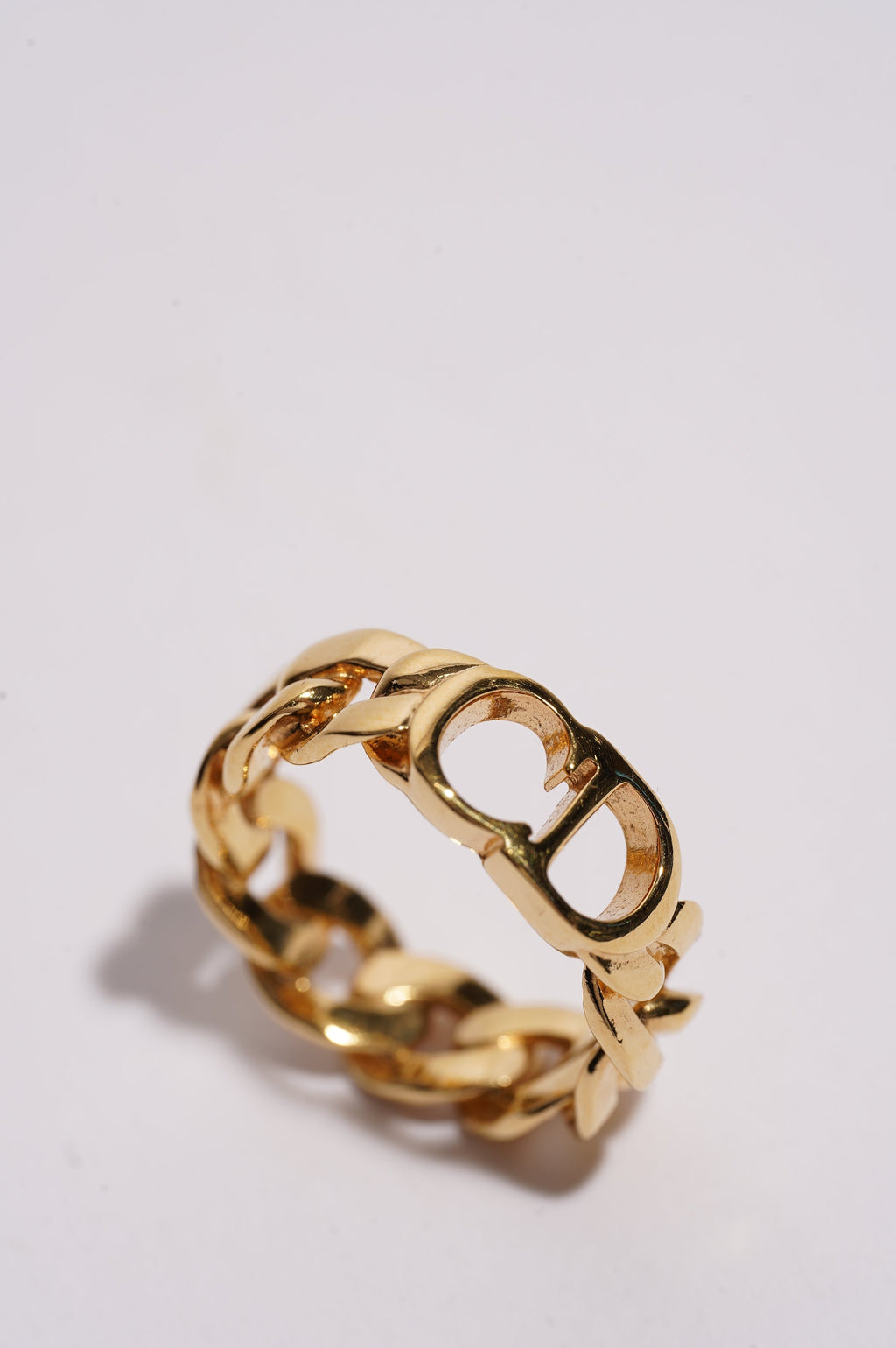 Christian Dior Womens Danseuse Etoile Ring Gold L