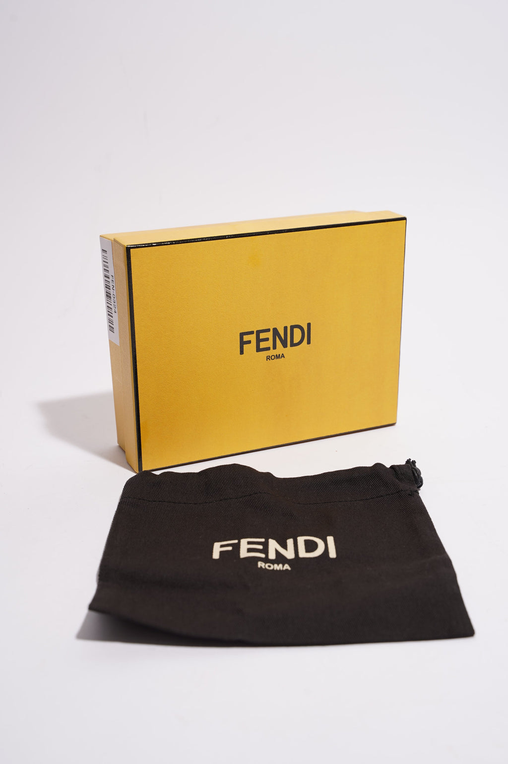 Fendi Pico Baguette Dark Brown / Soft Gold Mini
