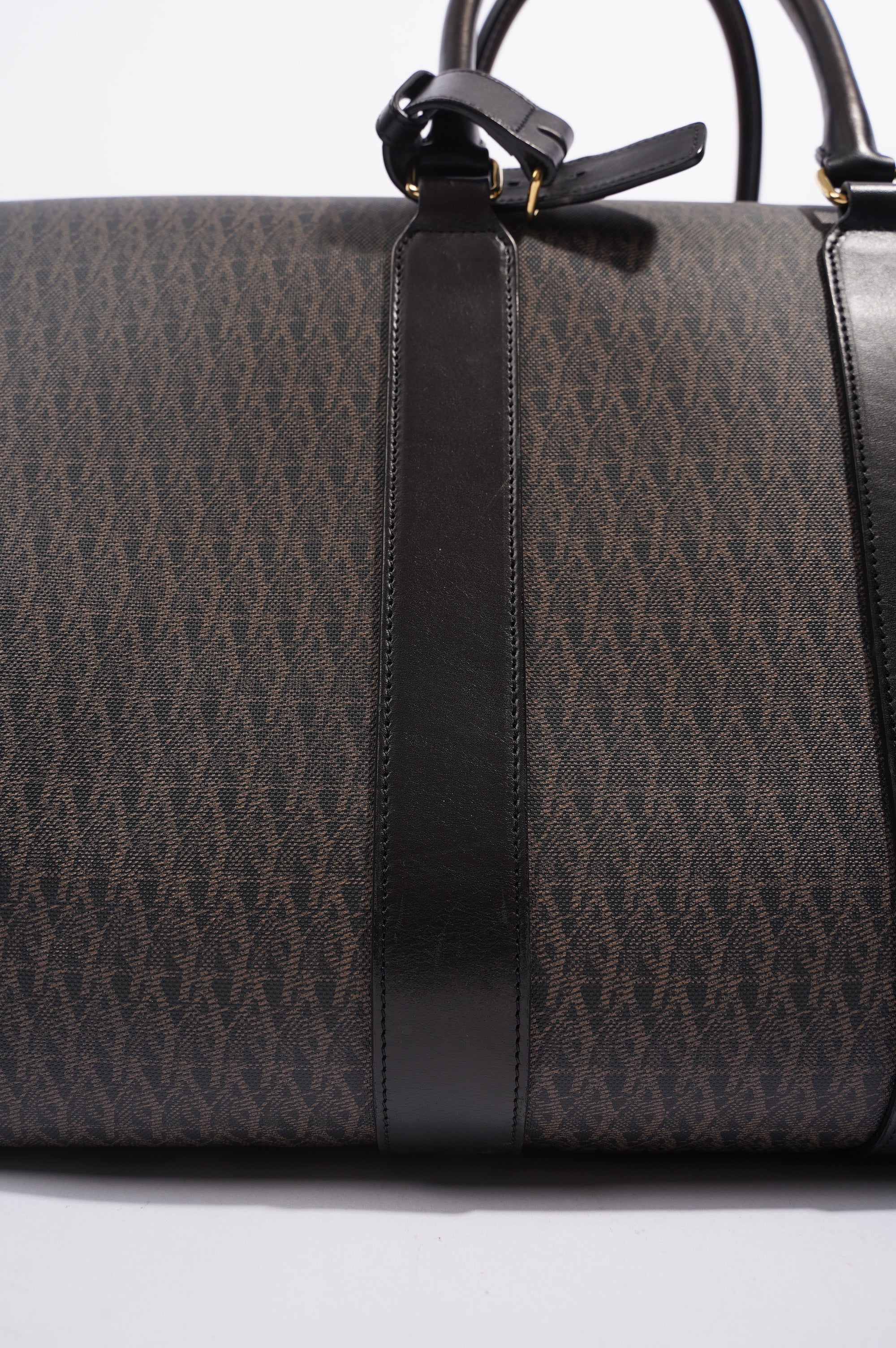 Saint Laurent Womens 12 Duffle Bag Monogram Canvas