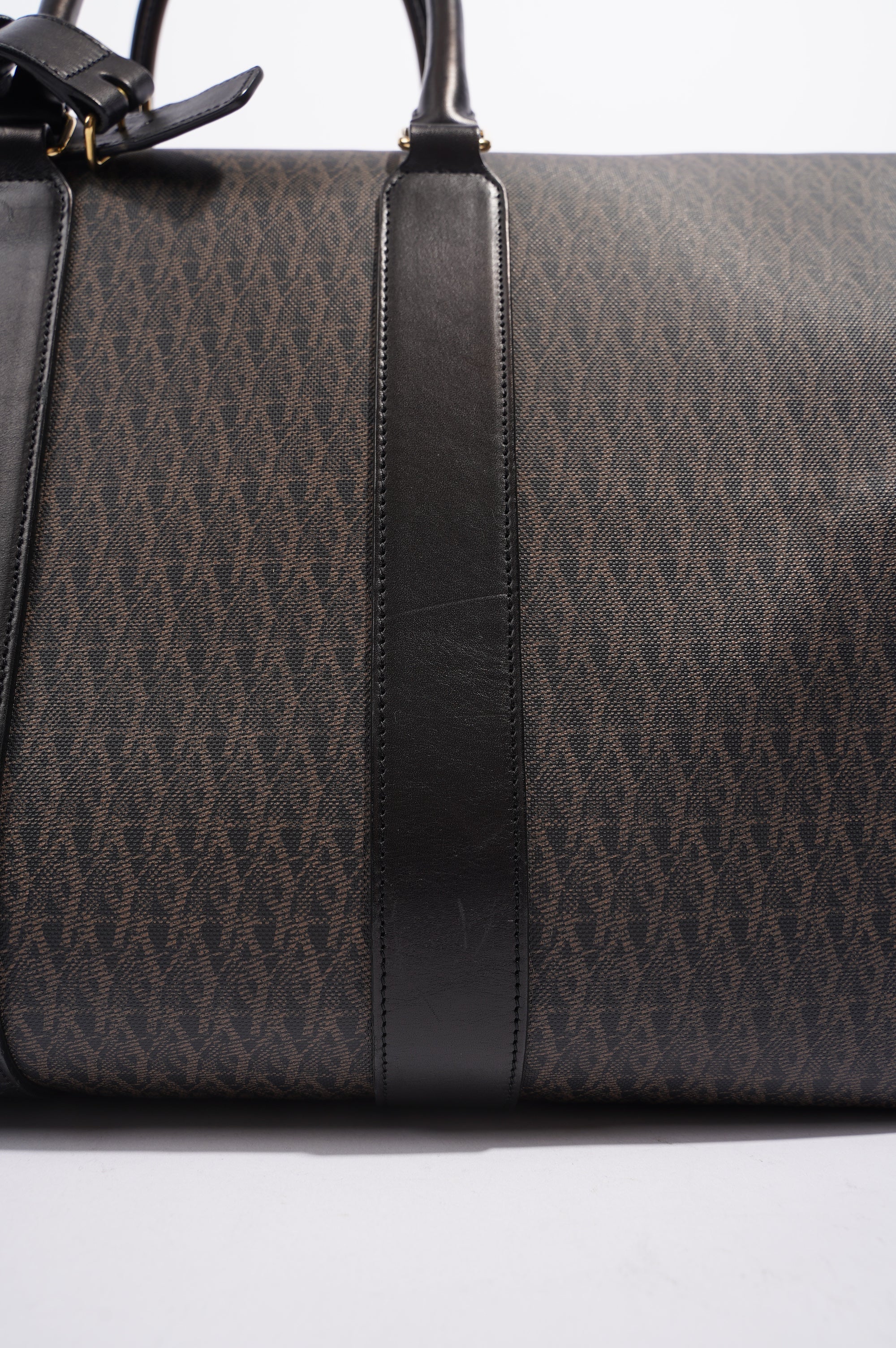 Saint Laurent Womens 12 Duffle Bag Monogram Canvas
